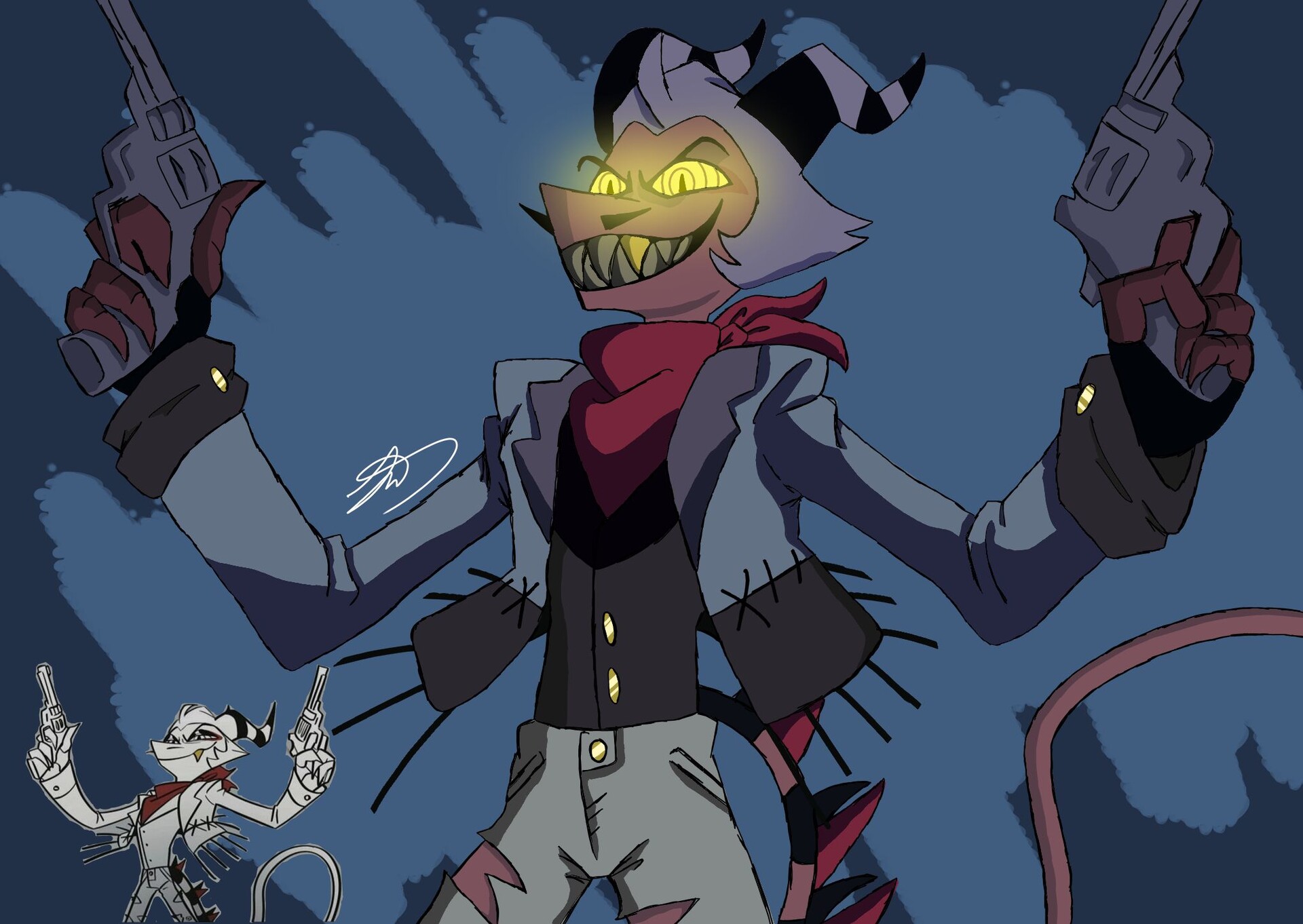 ArtStation Striker Helluva Boss