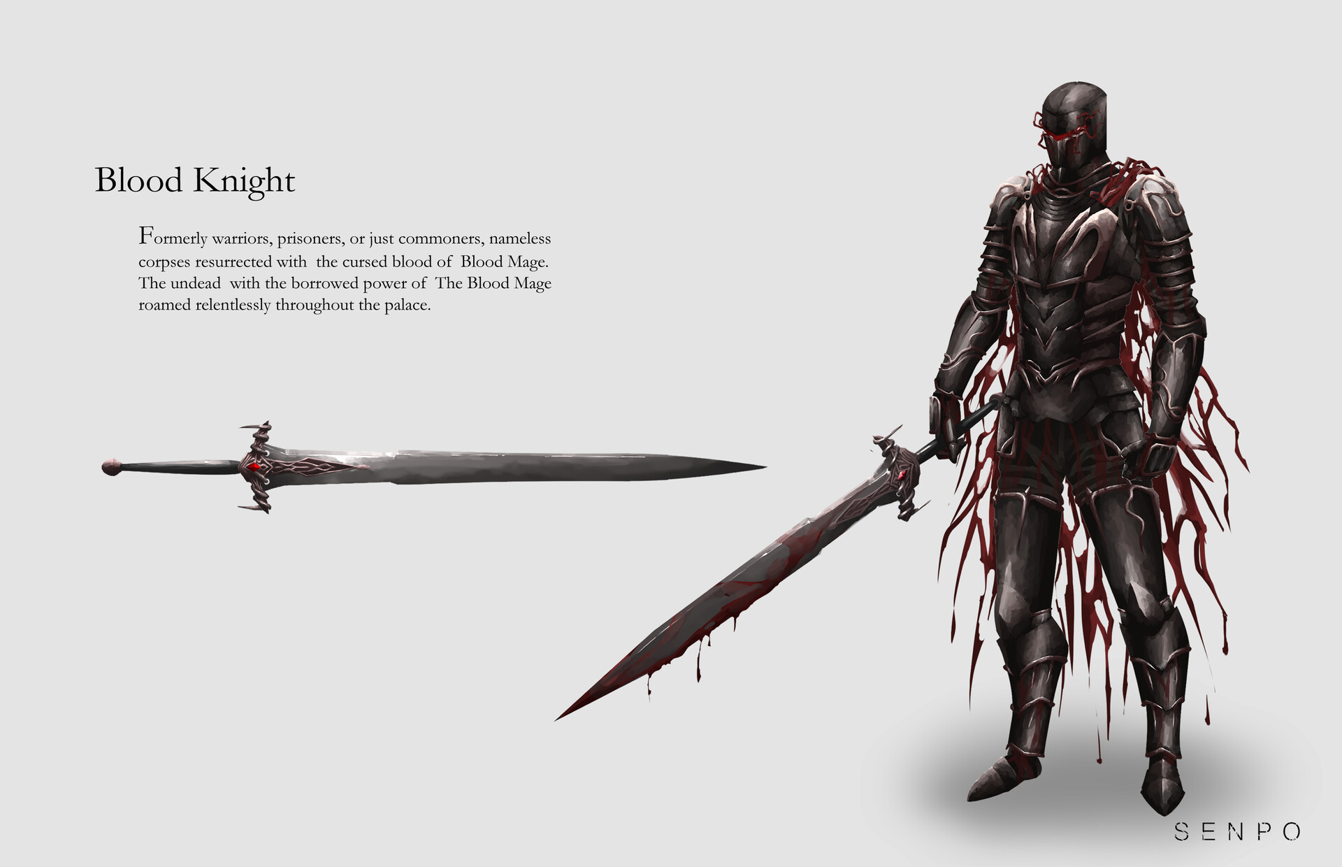 ArtStation - Blood Knight