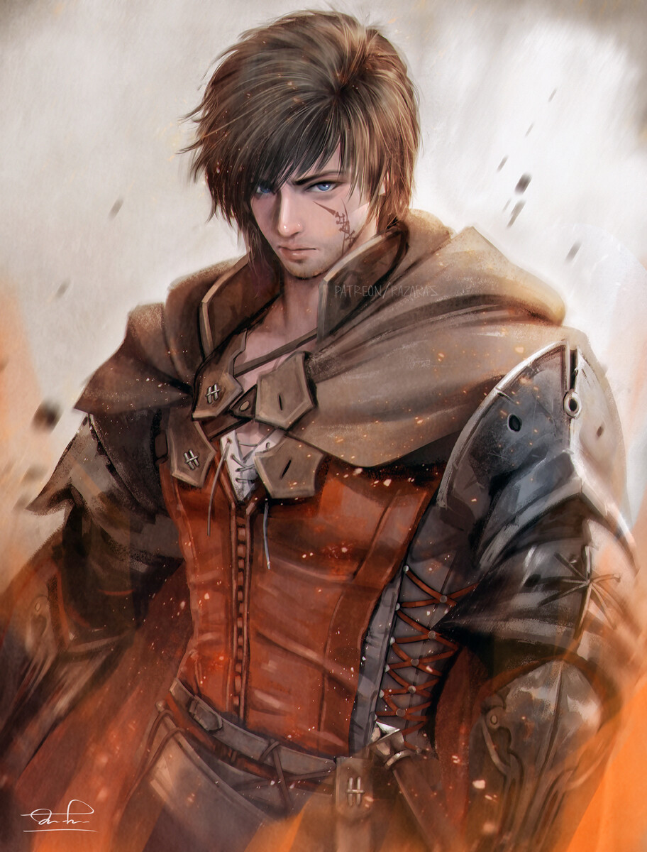 ArtStation Clive Rosefield FFXVI Fanart