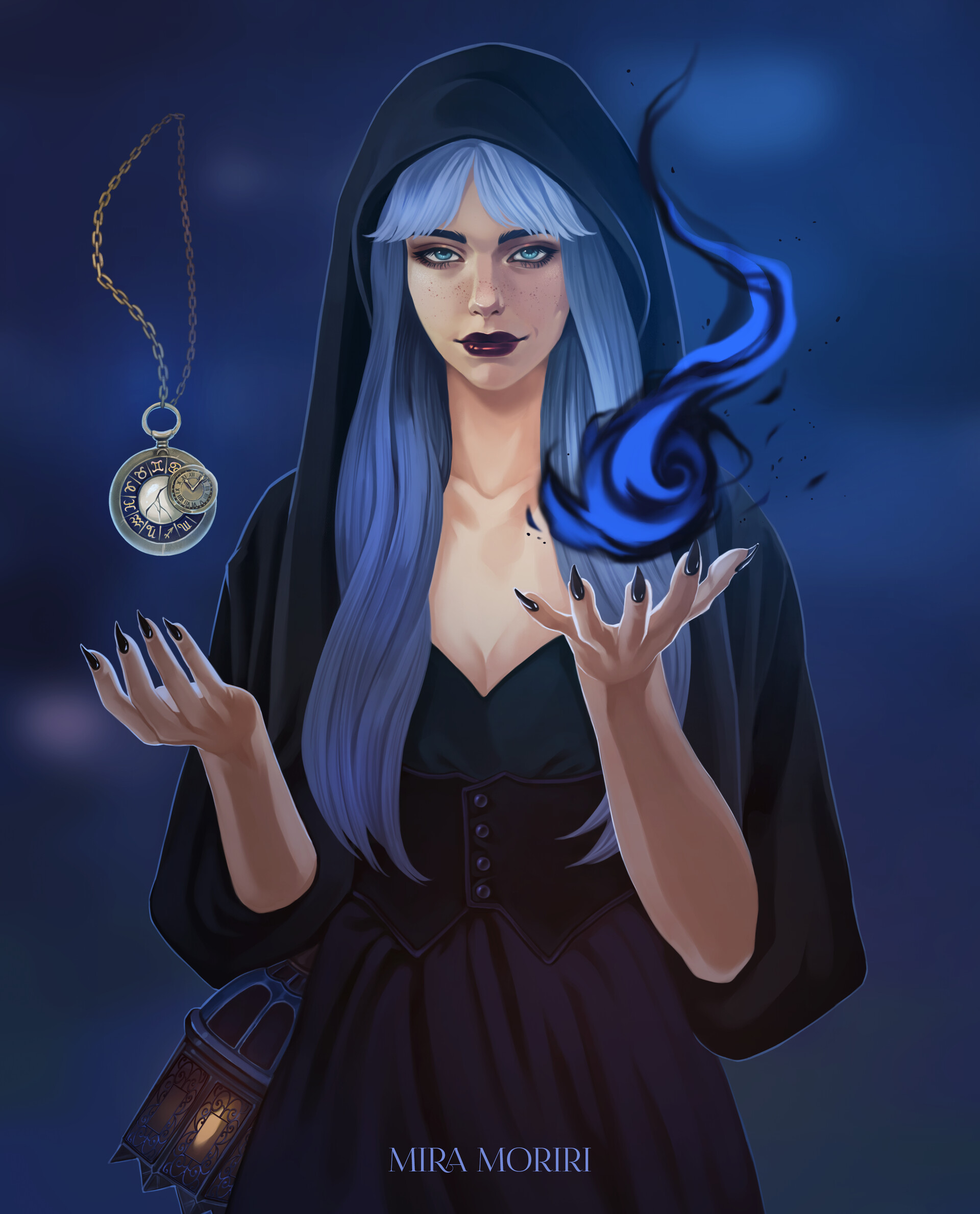 ArtStation - Time traveling witch