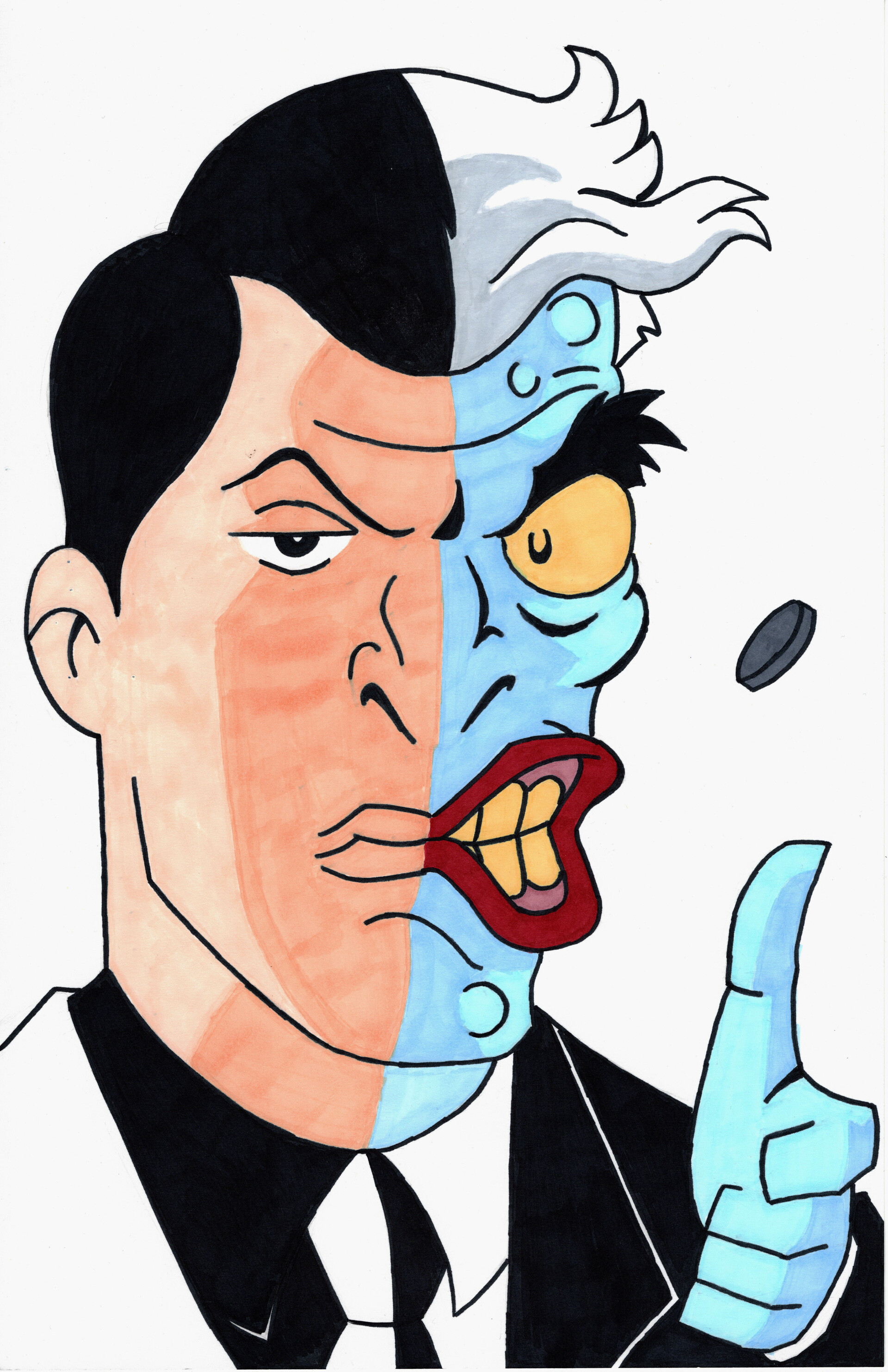 ArtStation TwoFace (BTAS)