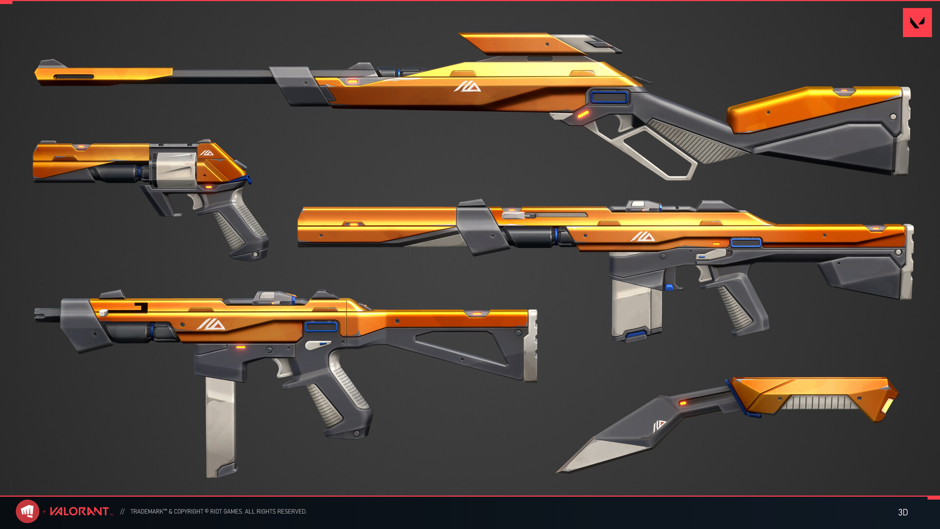 ArtStation - Valorant Composite Skin