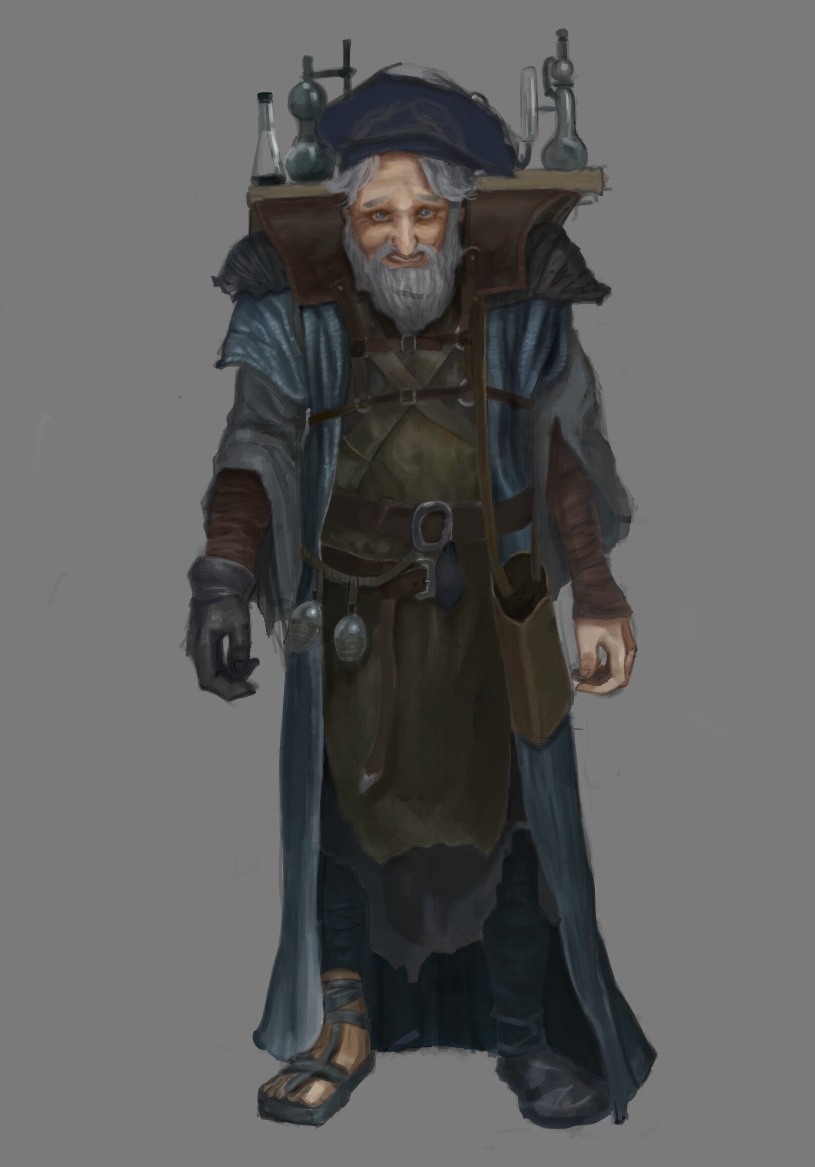 ArtStation - Alchemist-Andrei Pervukhin Character Design Study