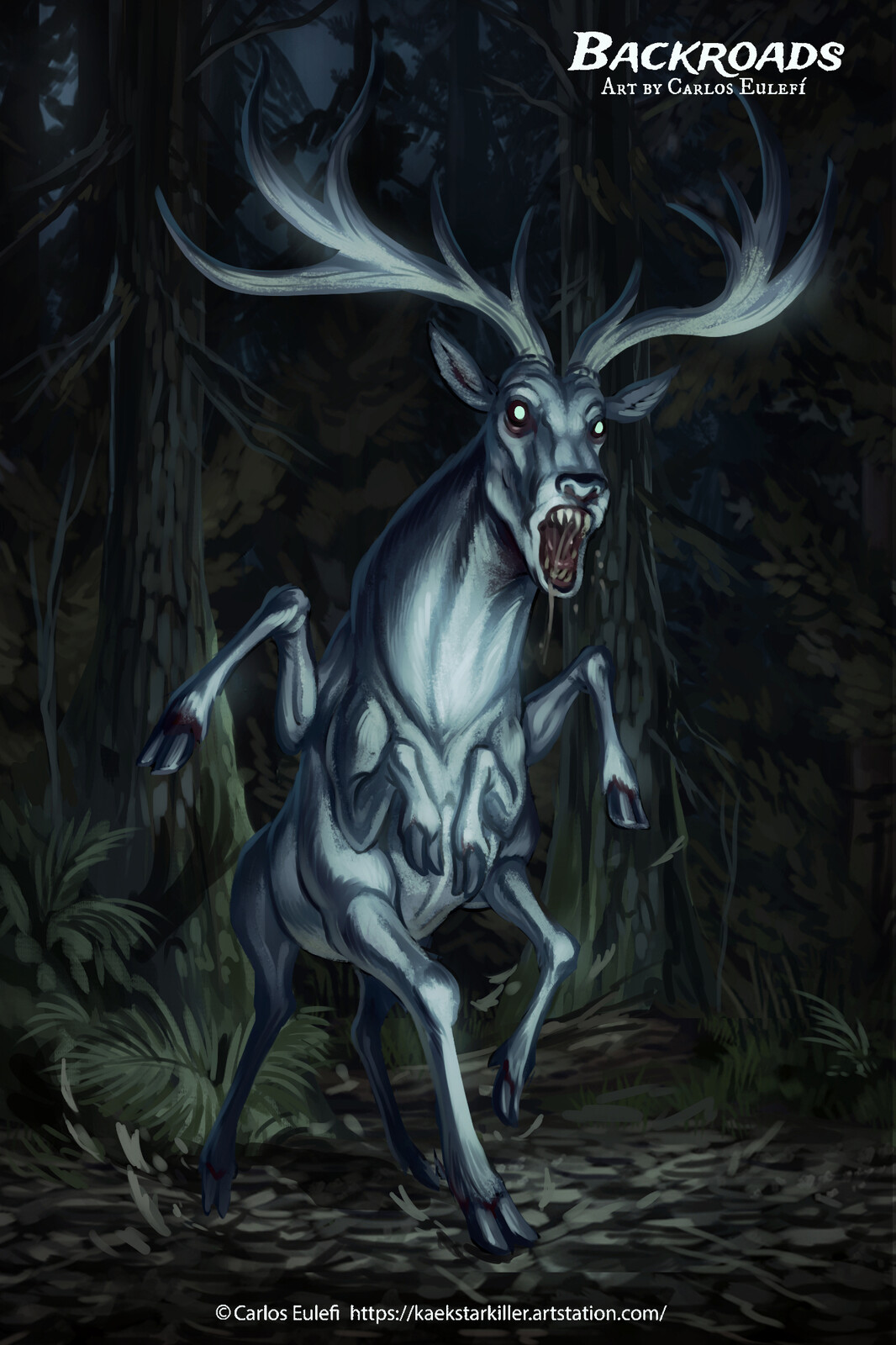 Fucked up deer
