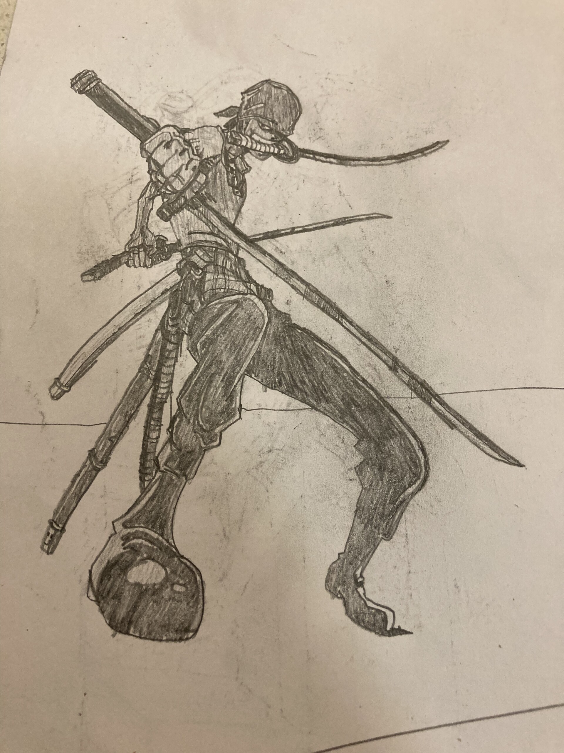 ArtStation - Roanoa Zoro from One piece