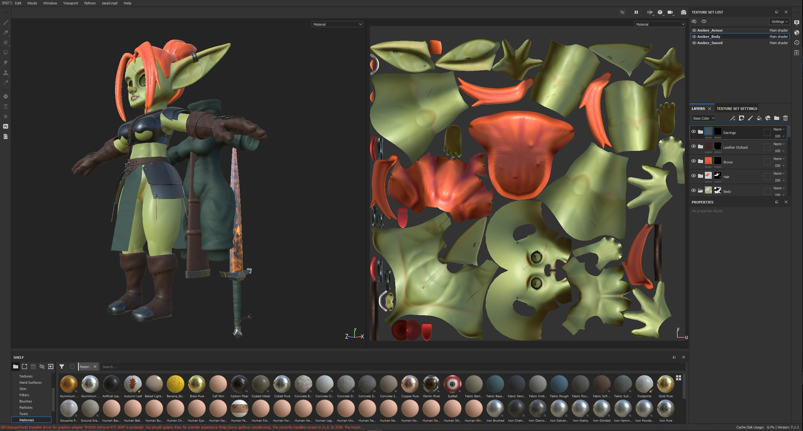 In Substance Painter