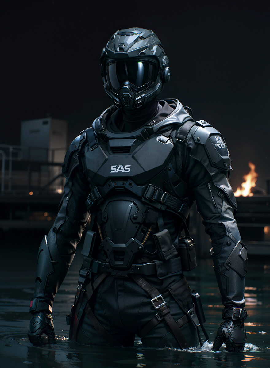 Future Combat Armor Concept Art