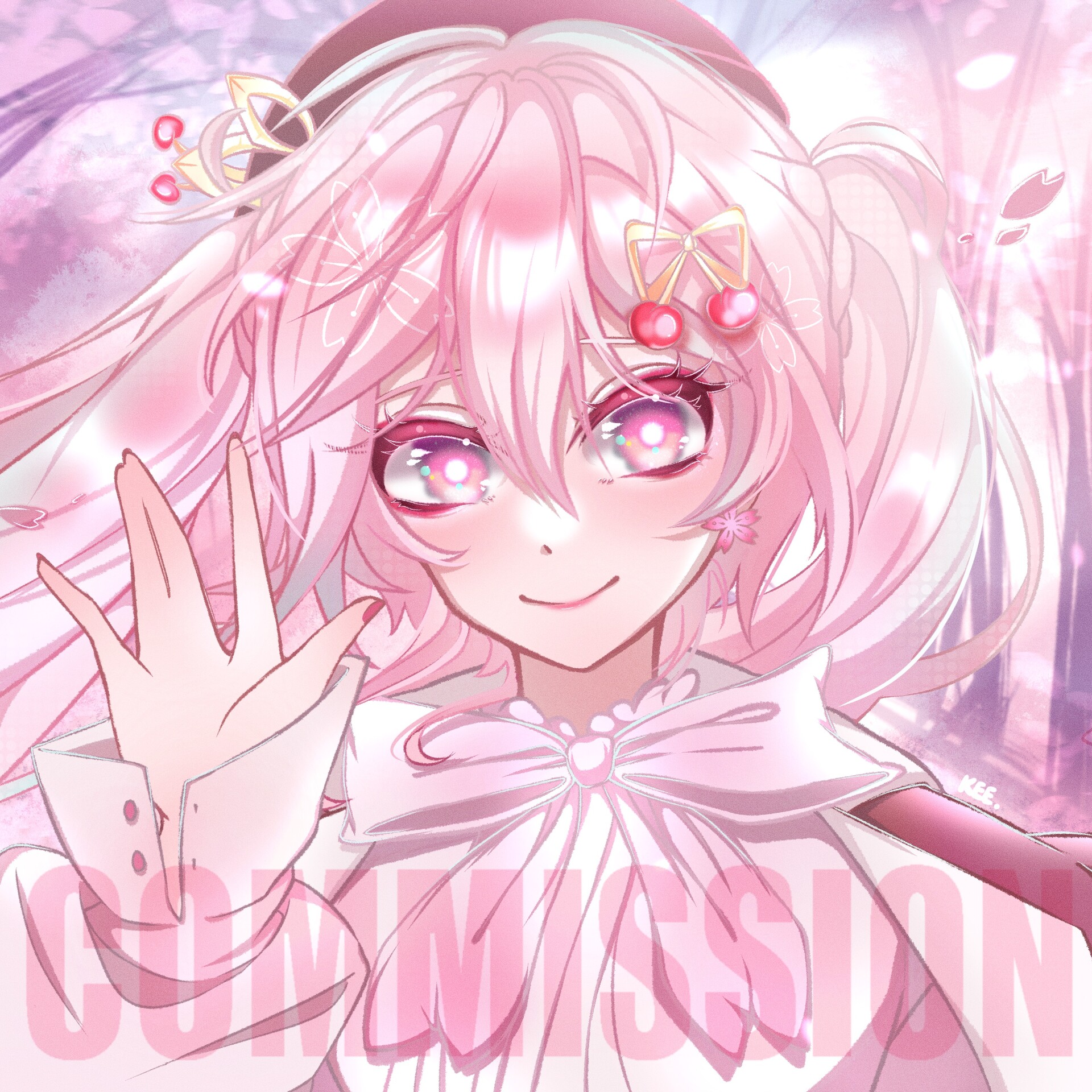 ArtStation - Commission (Sakura Miku)
