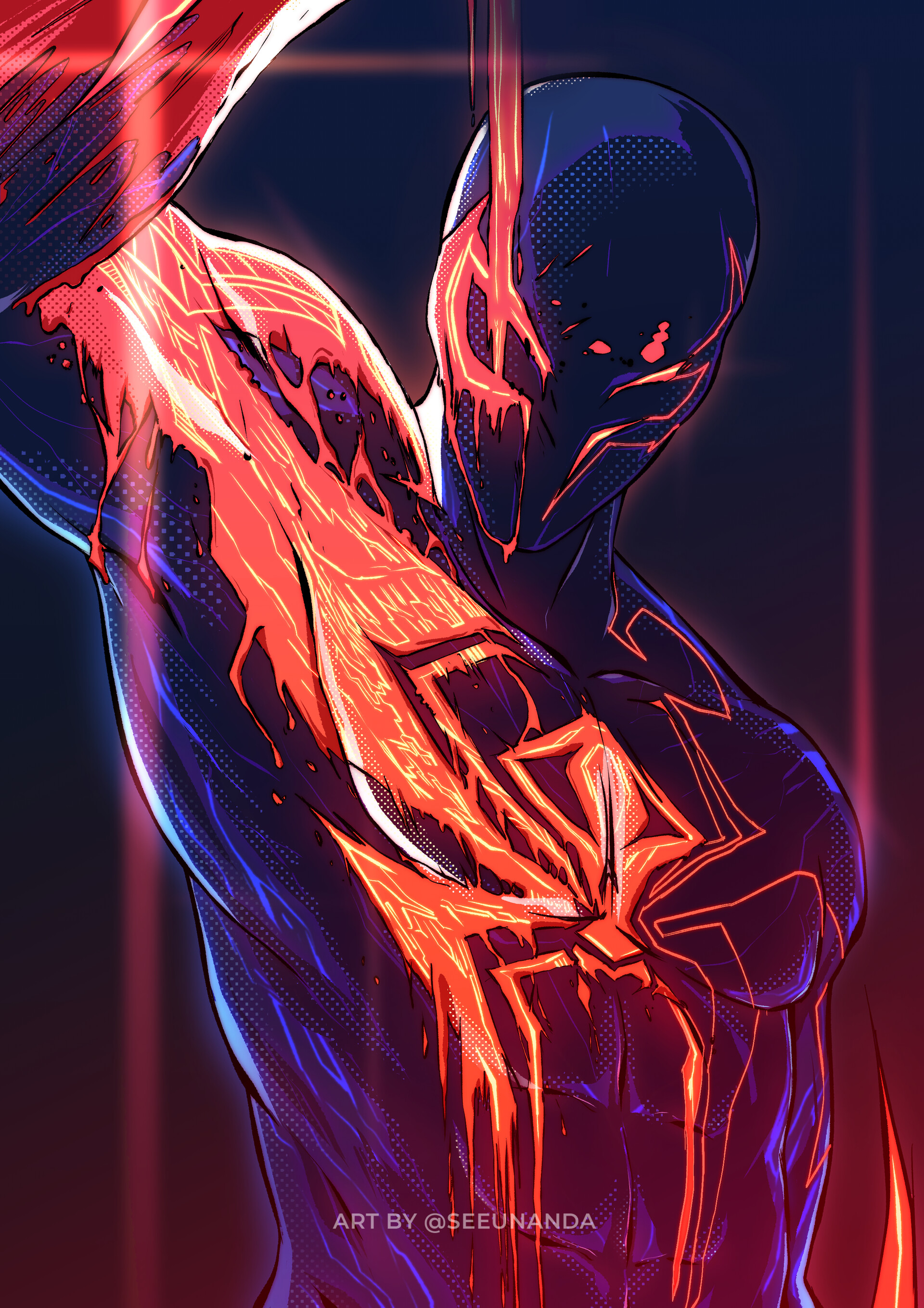 Spider man 2099 Art 4k