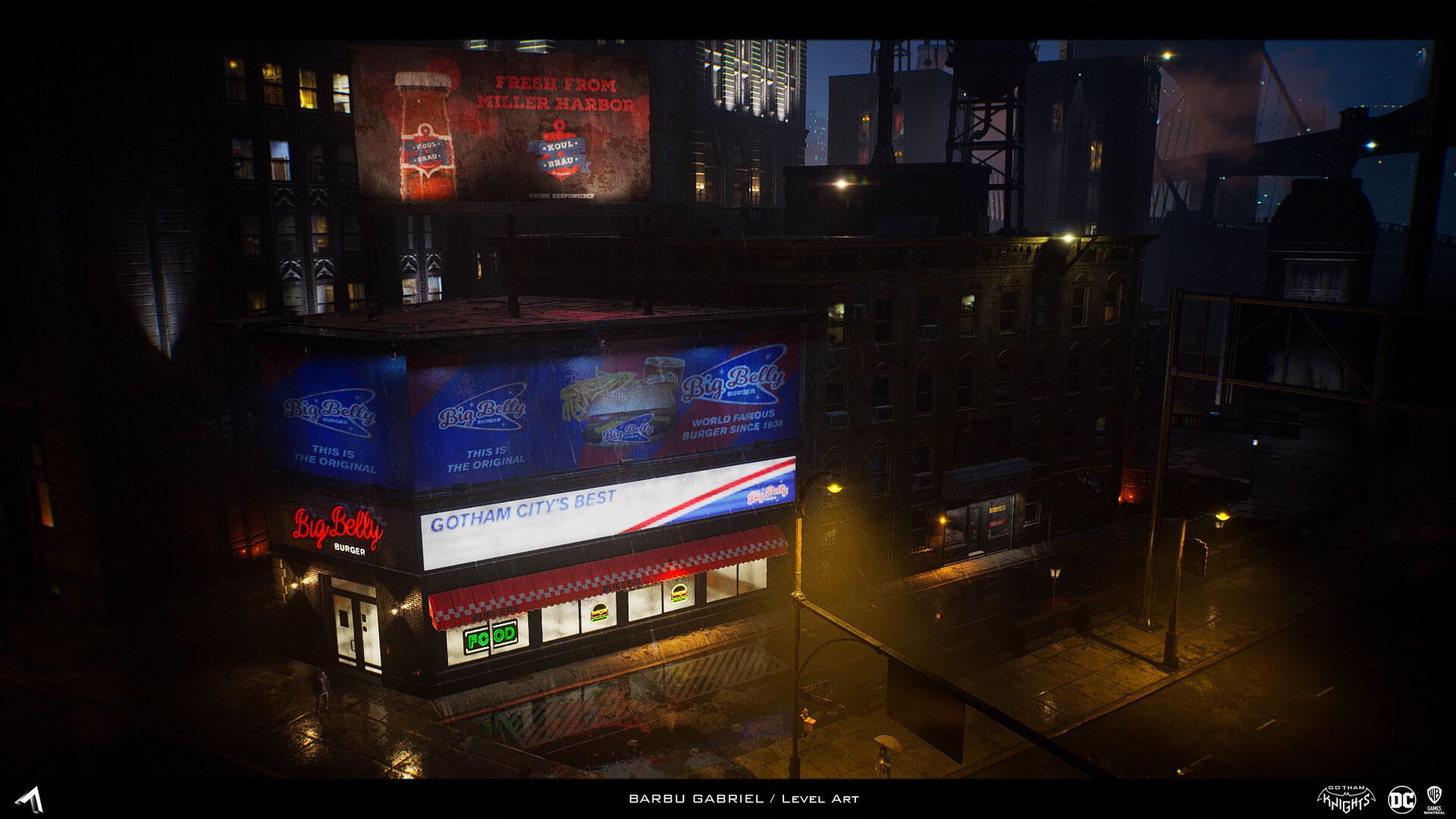 ArtStation - GOTHAM KNIGHTS - Financial District