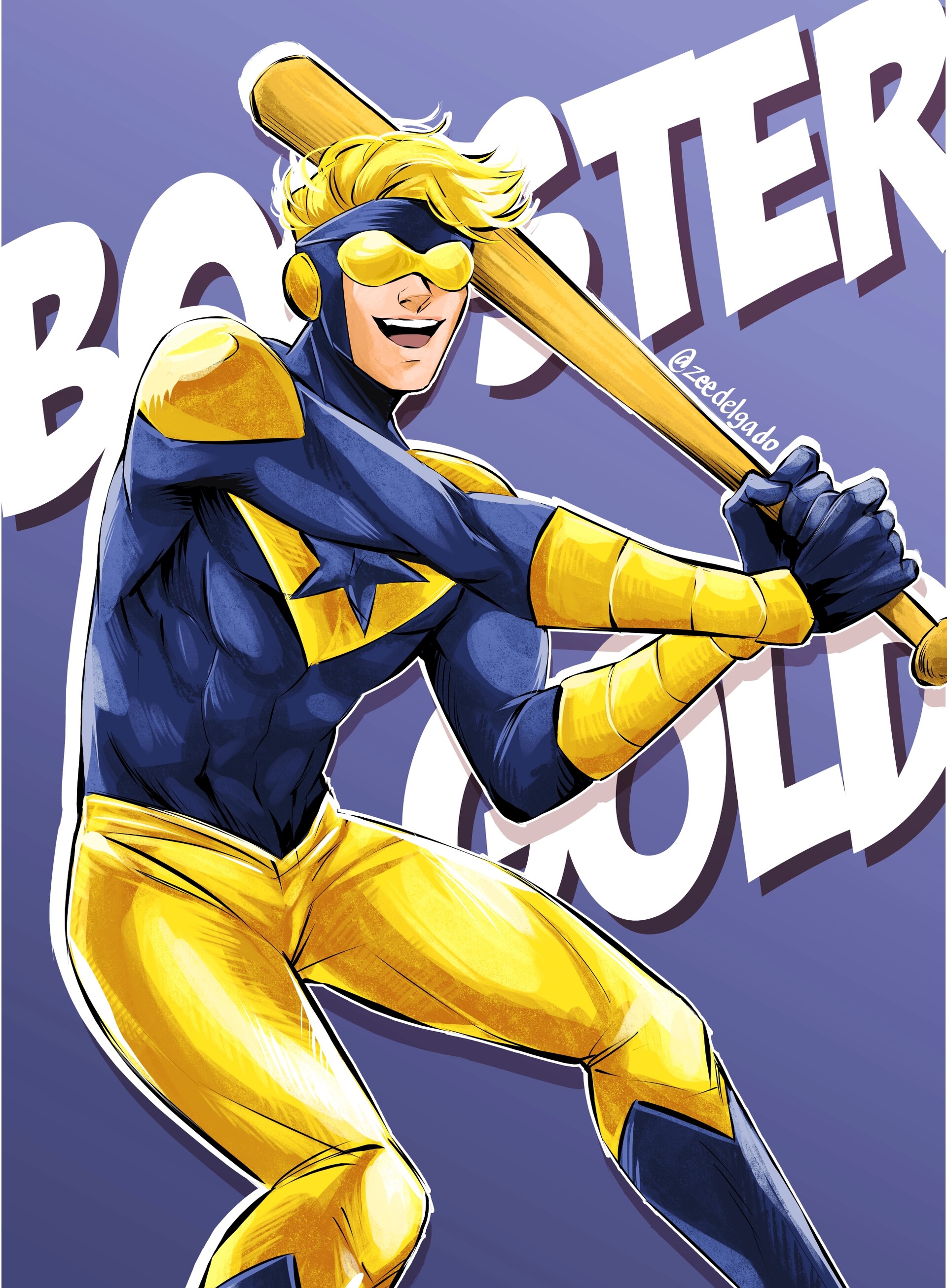 ArtStation - Booster Gold Fanart