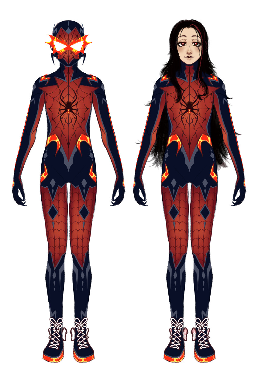 ArtStation SpiderMan character