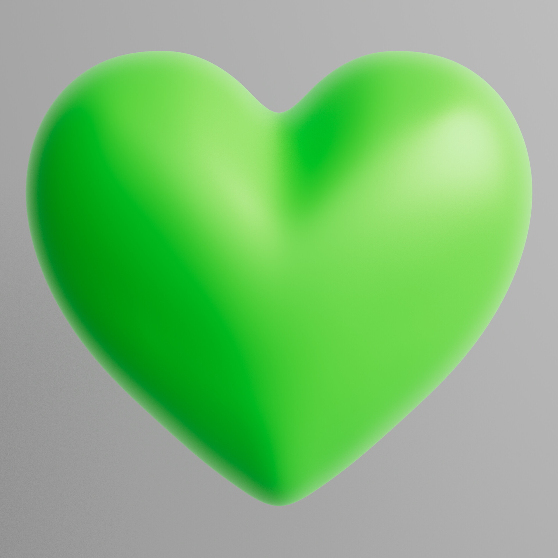 ArtStation - Green Love Emoji IOS