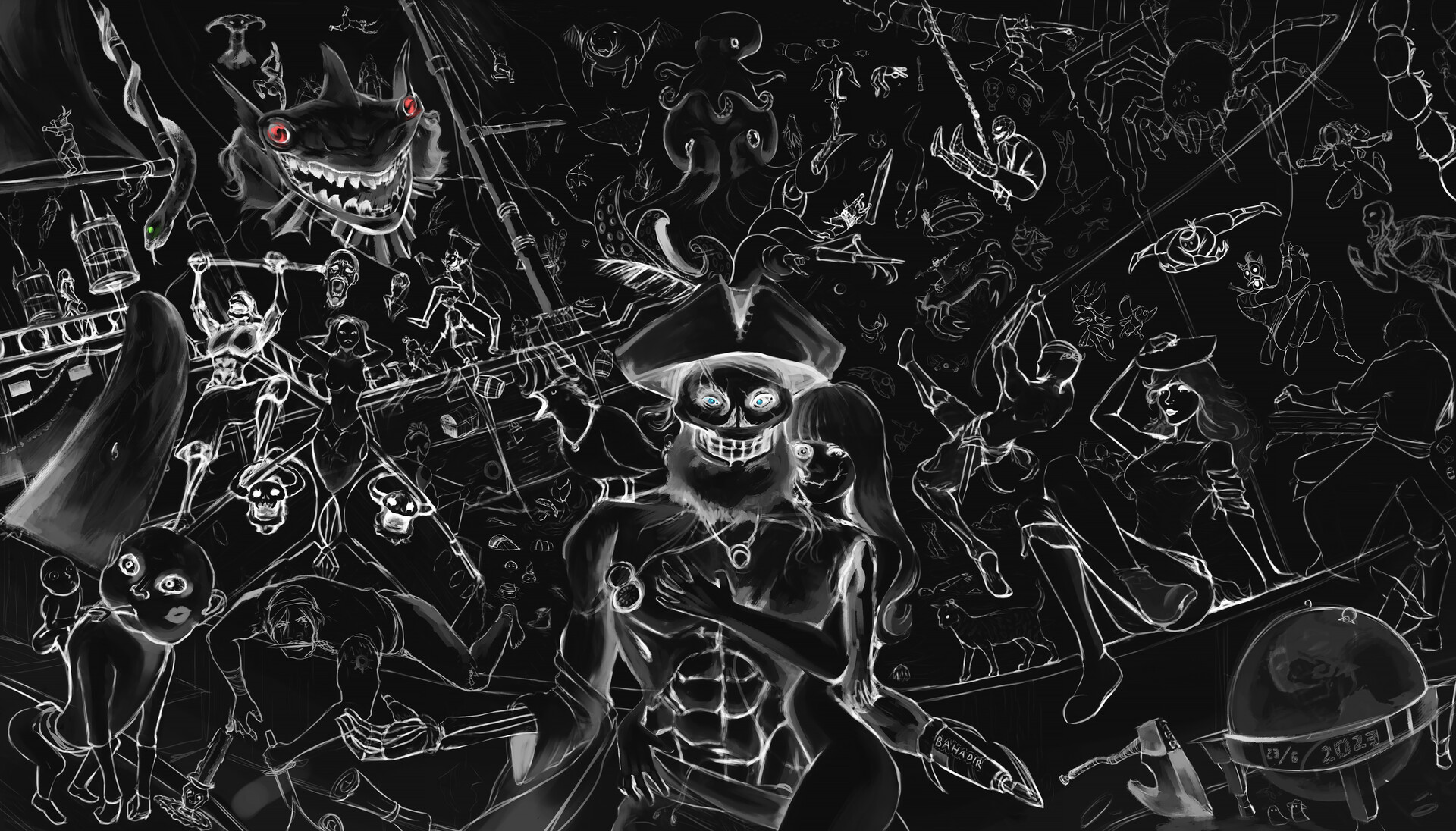 Unfinished piece by Bahadır Atcı