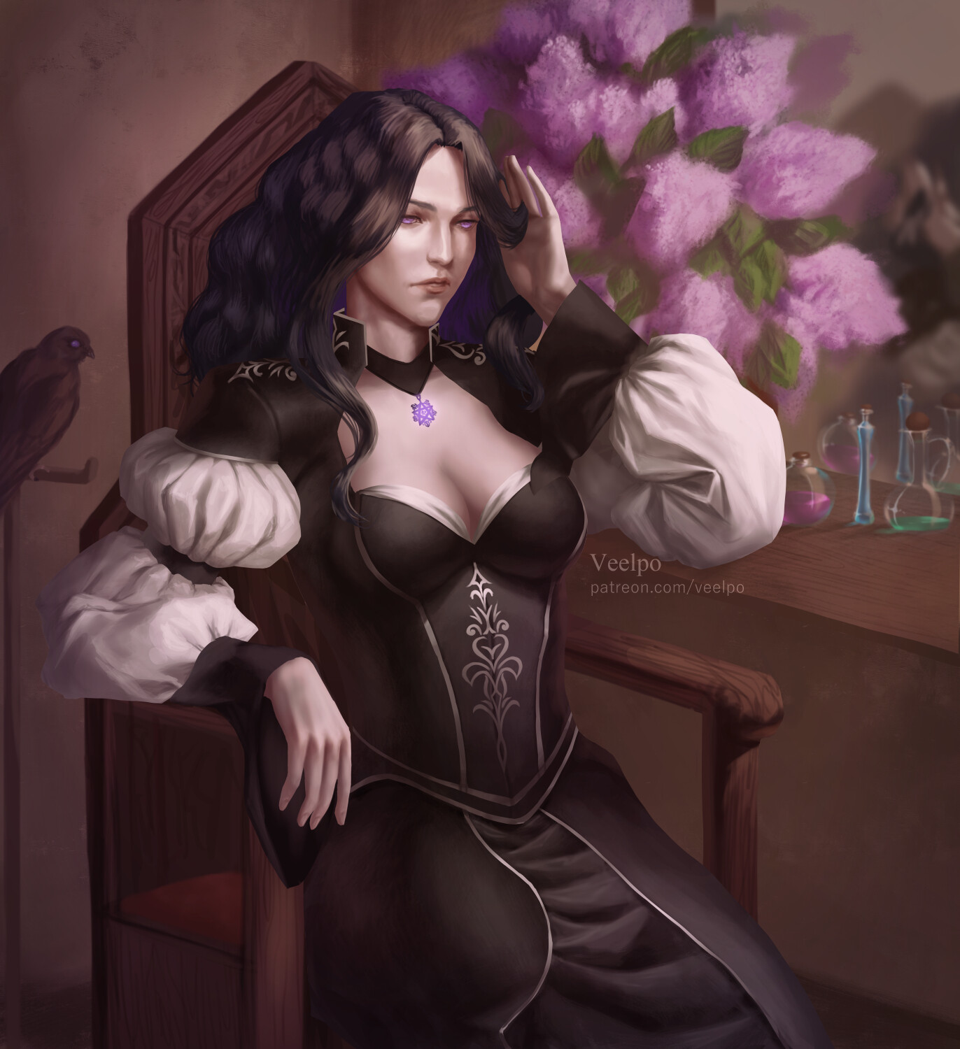 Yennefer of vengerberg the witcher 3 voiced standalone follower se фото 96