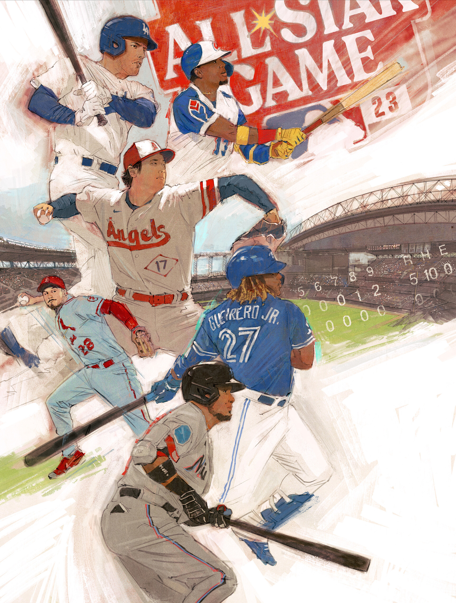 ArtStation - MLB Series
