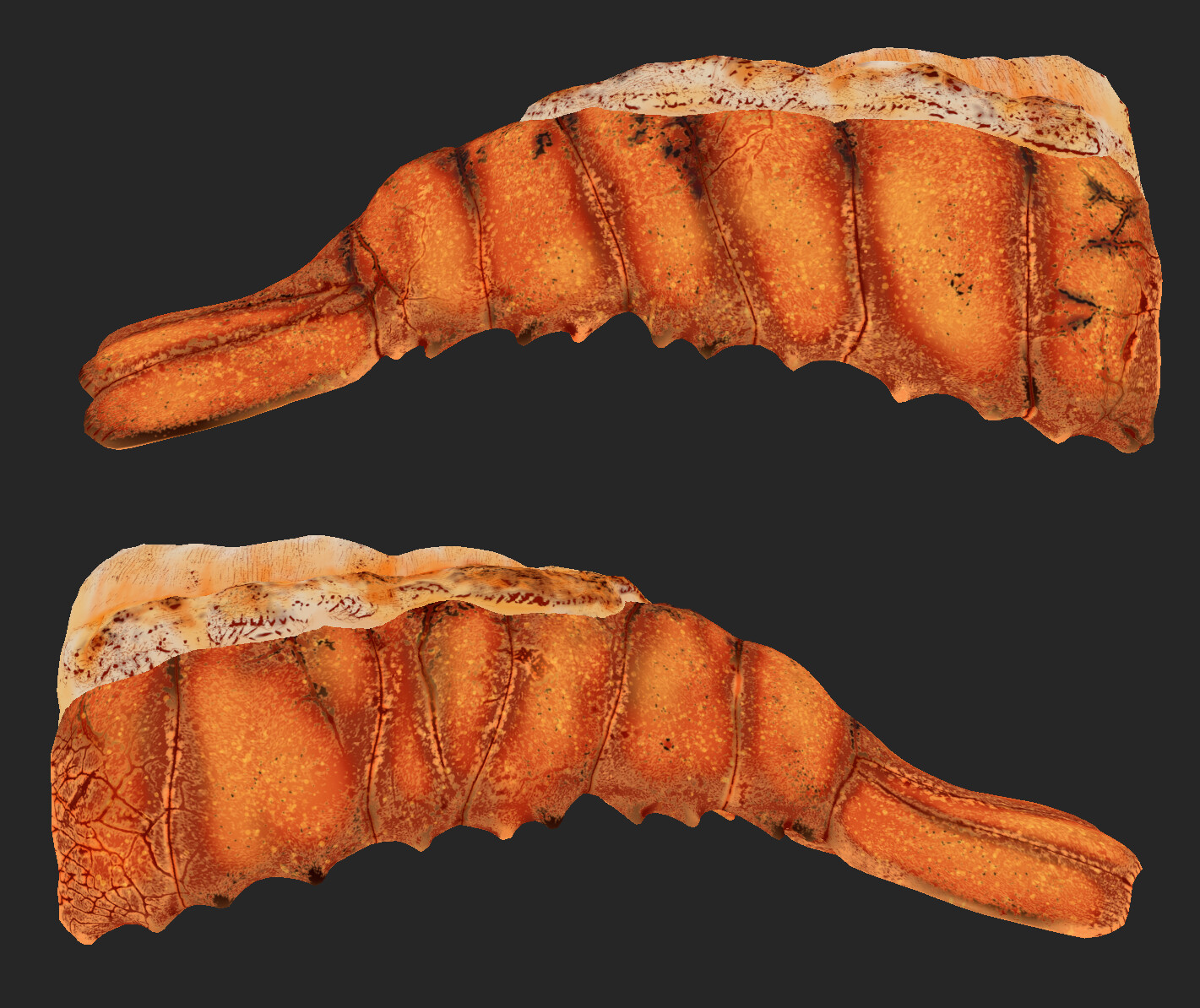 Substance_Painter_Lobster_Left_Right