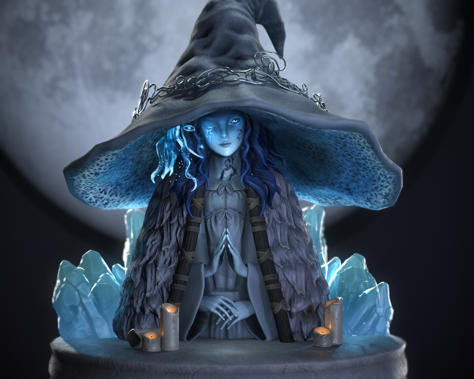 ArtStation - Ranni the Witch - Elden Ring