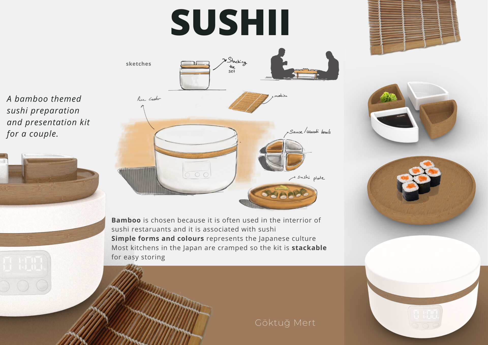 ArtStation - Sushi preparation and presentation kit
