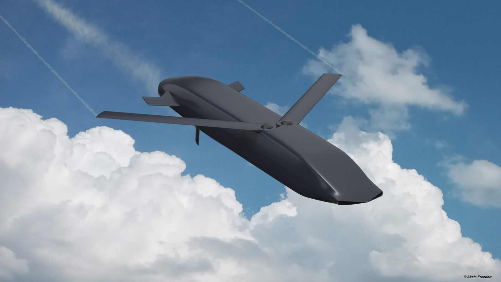 Subsonic Cruise Missile from MBDA

Link for 3D model:
https://www.renderhub.com/akela-freedom/subsonic-cruise-missile-from-mbda
