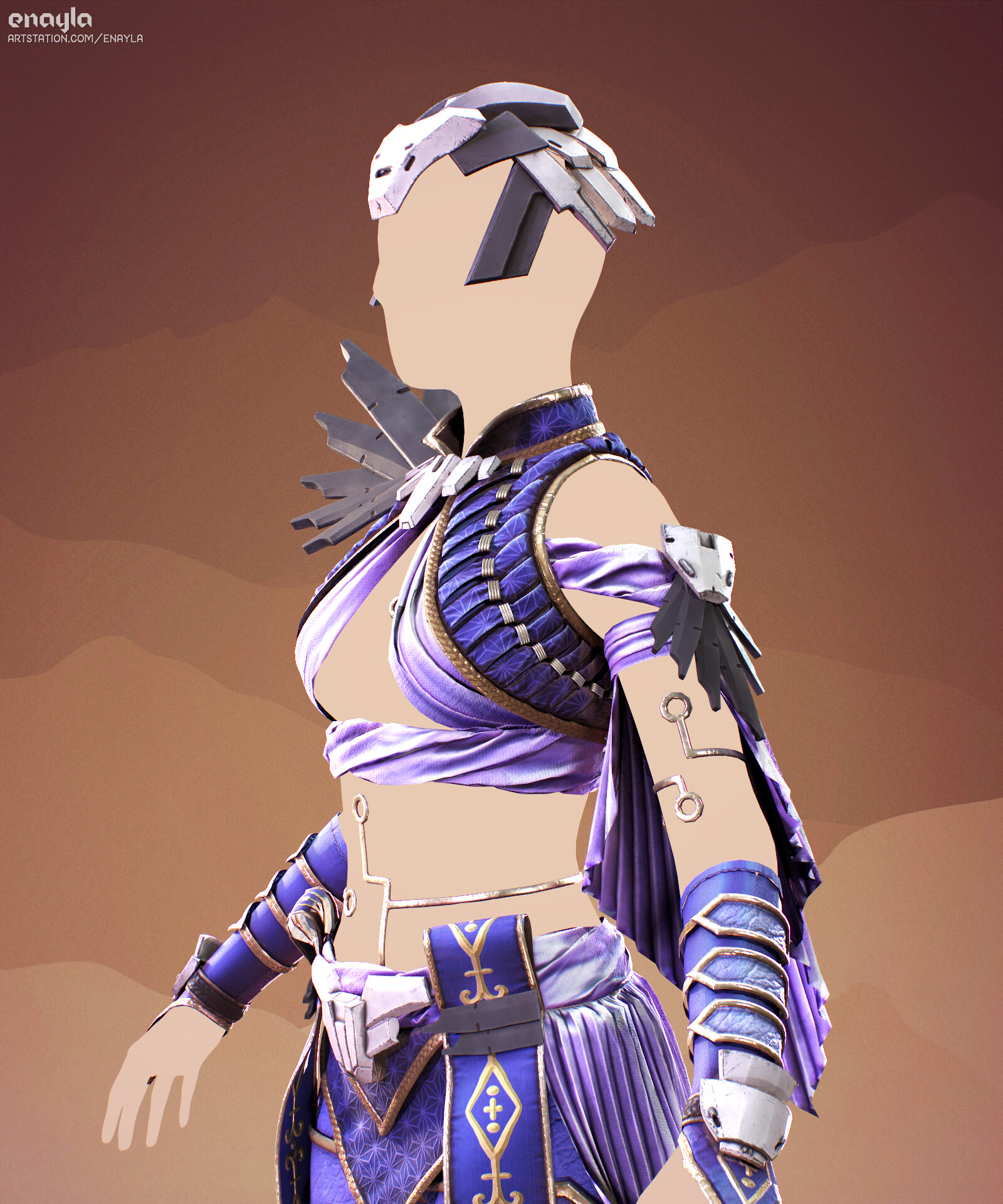 Enayla HZD Inspired Costume & Armor