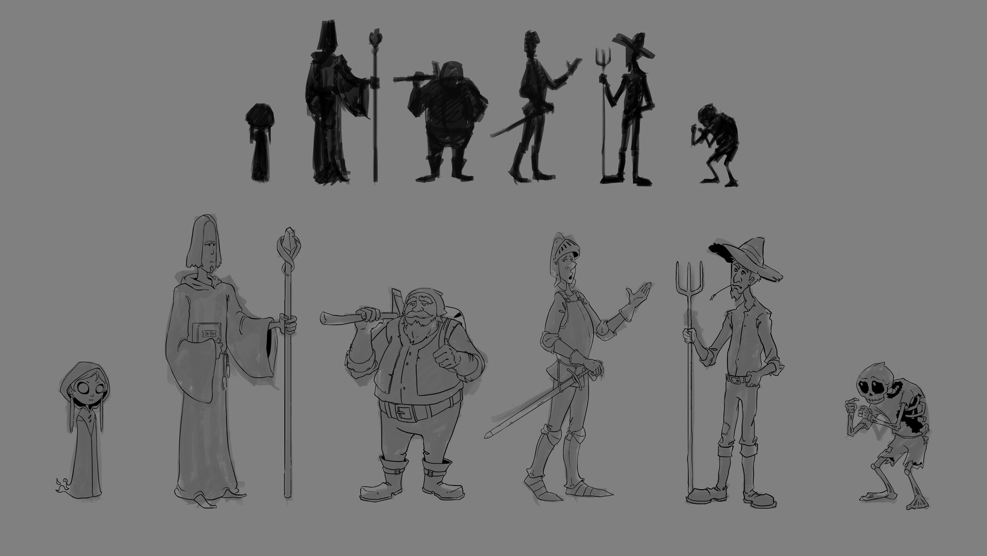 ArtStation Character Design Lineup artstation-character-design-lineup