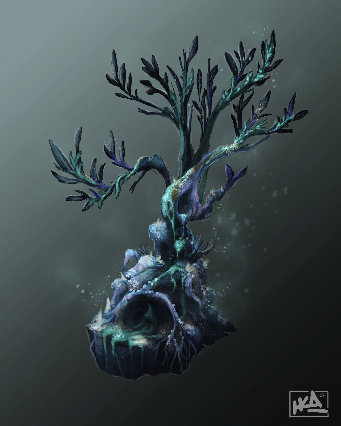 ArtStation - Fantasy Tree 02