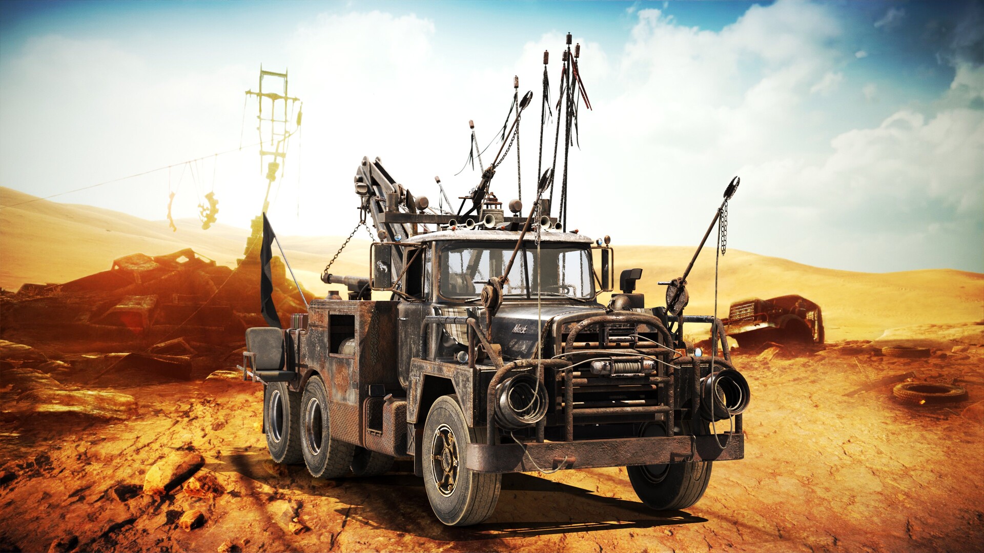 Artstation Mad Max Fury Road Mack Truck