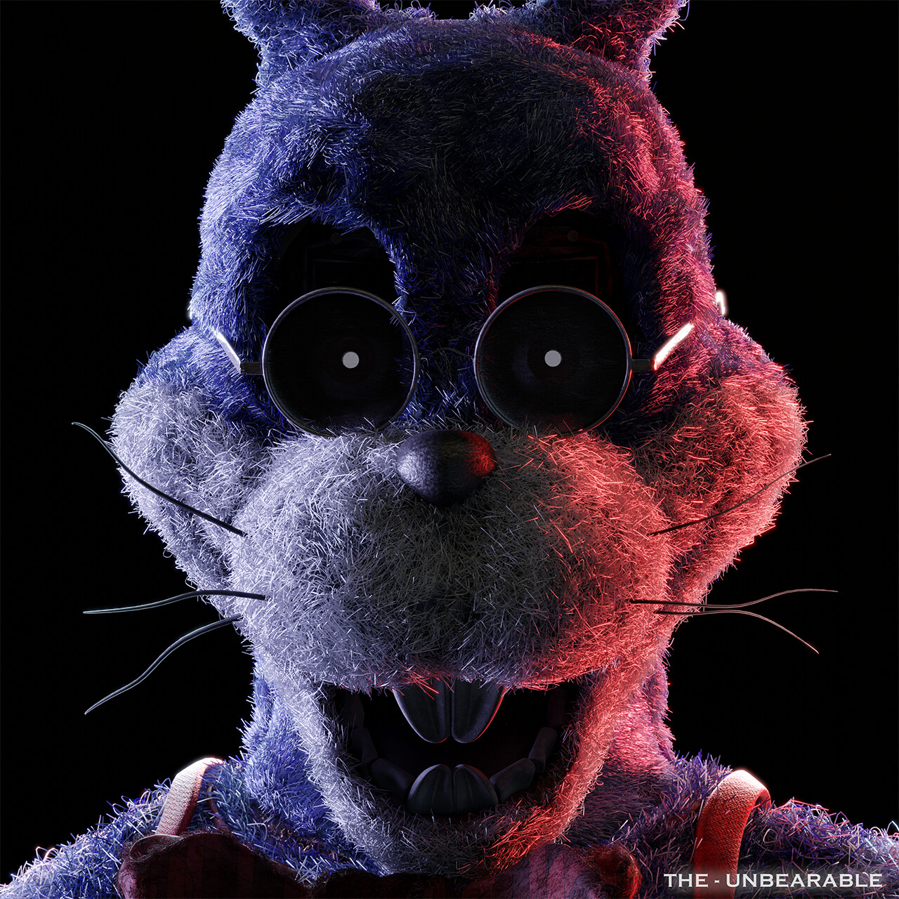 ArtStation - Five Nights at Freddy's - Realistic / Stylized Bonnie Model  (V2)