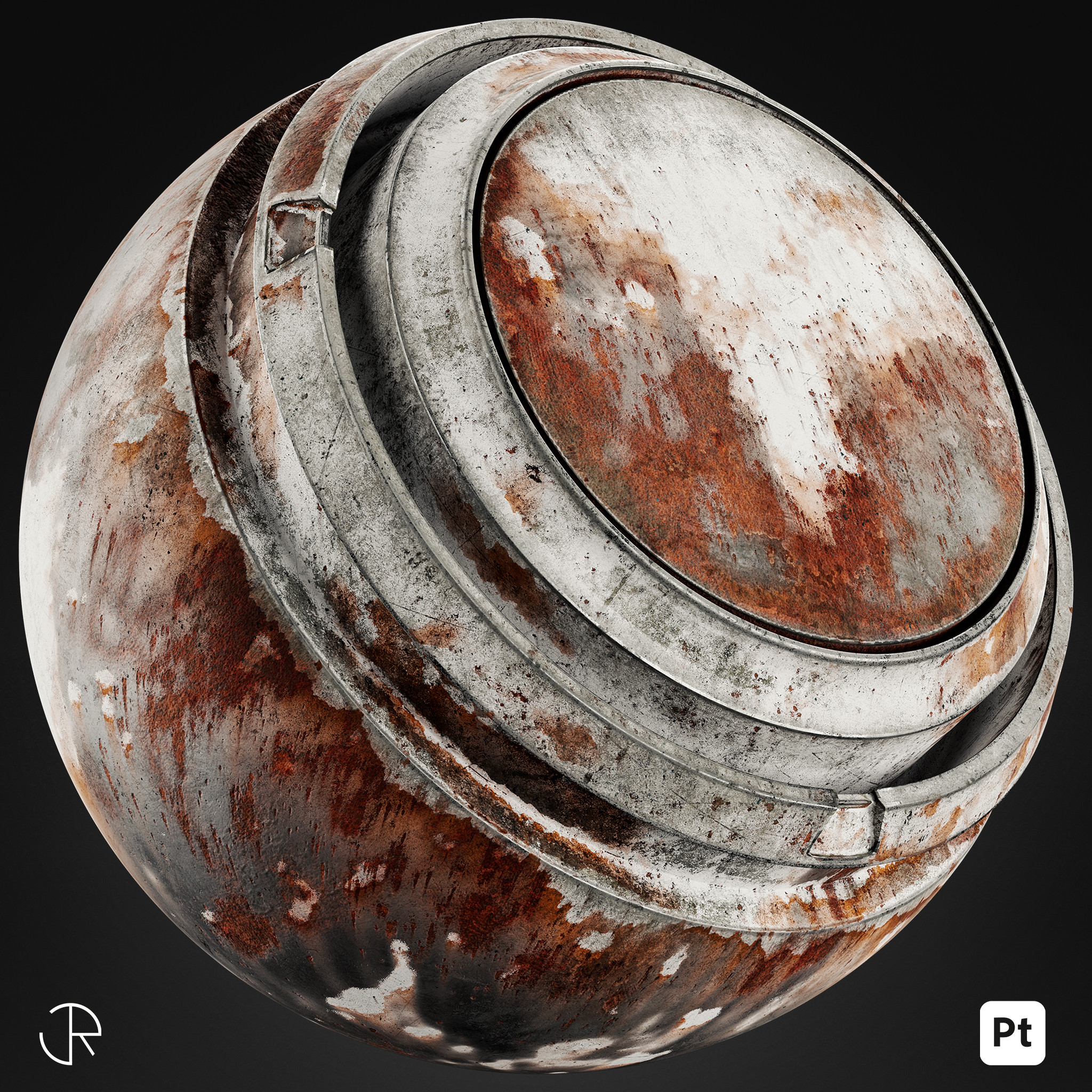 Javad Rajabzade - Painted Metal Substance Painter