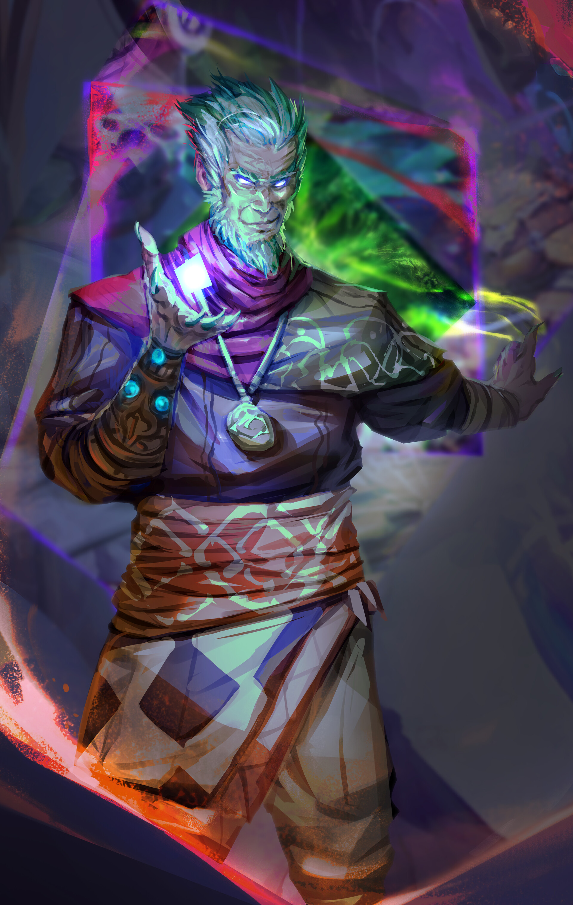 Alejandro Arévalo Freelance TCG artworks