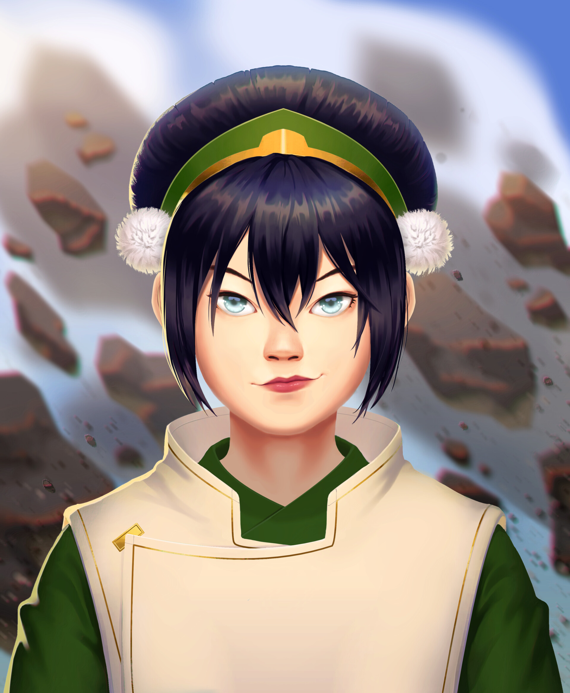 Artstation Toph Atla Fan Art 5081