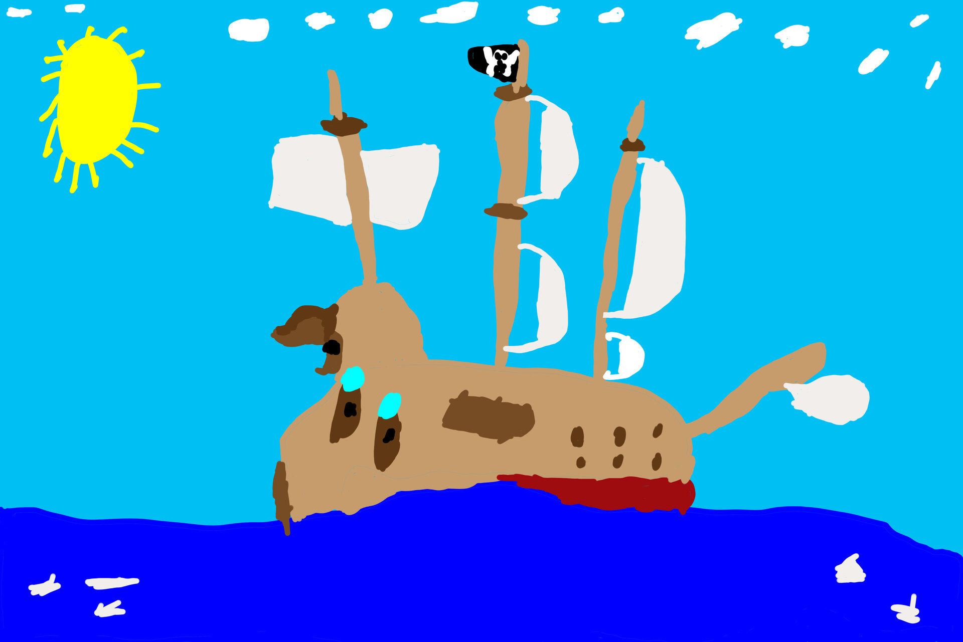 ArtStation Pirates Band of Misfits movie scene 1