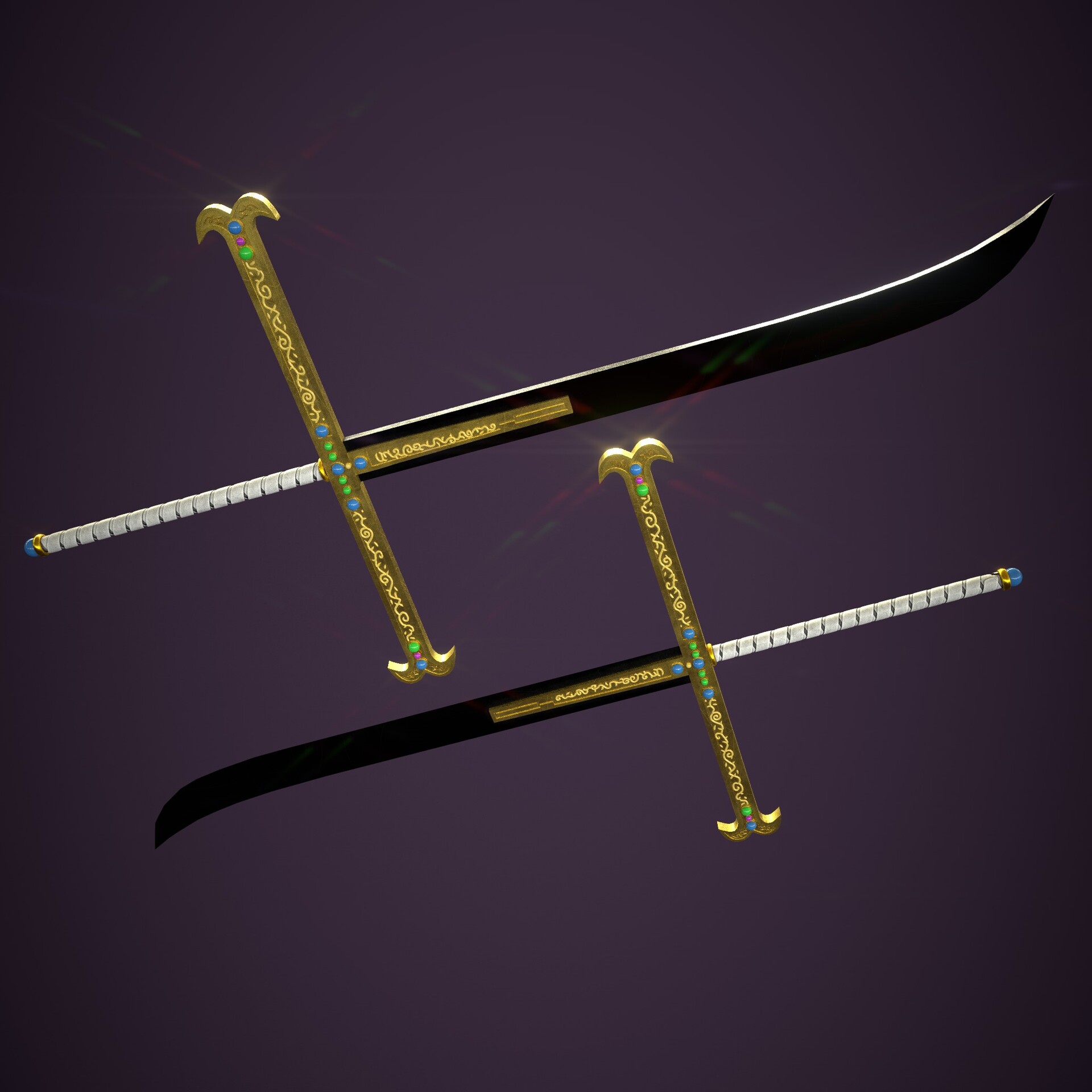 Yoru Dracule Mihawk Sword 3d print model