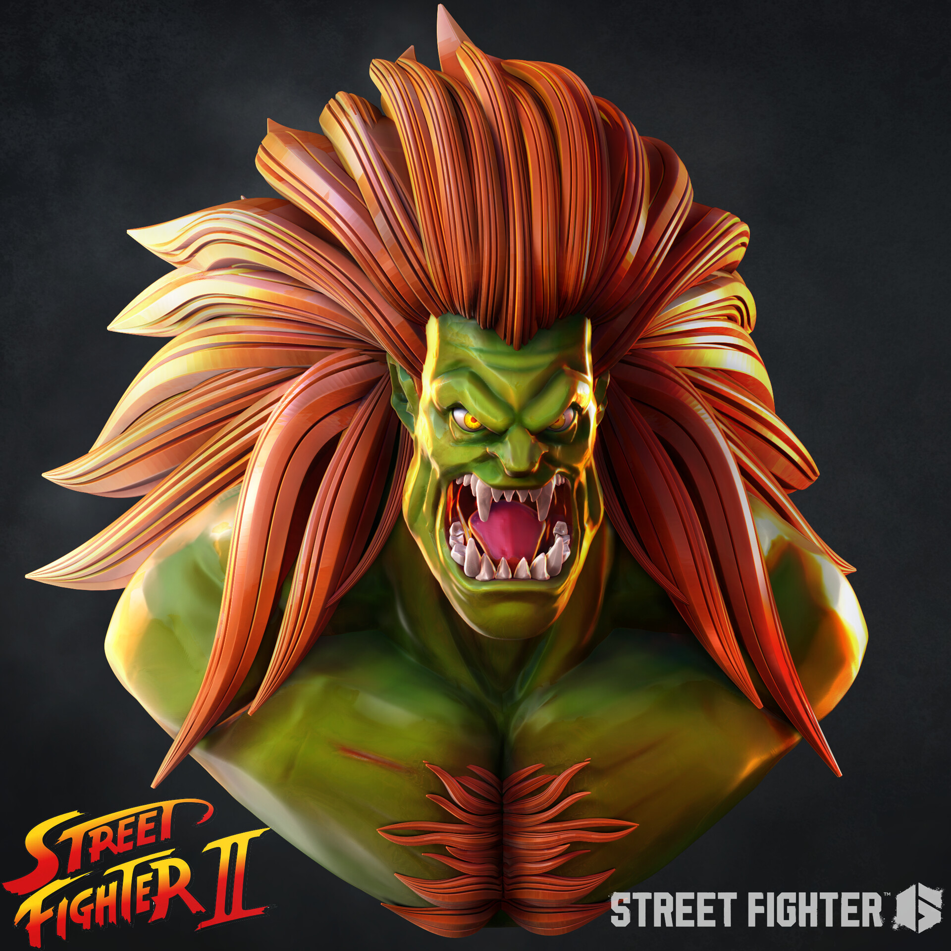 Blanka (Street Fighter)  Street fighter characters, Street fighter, Street  fighter art
