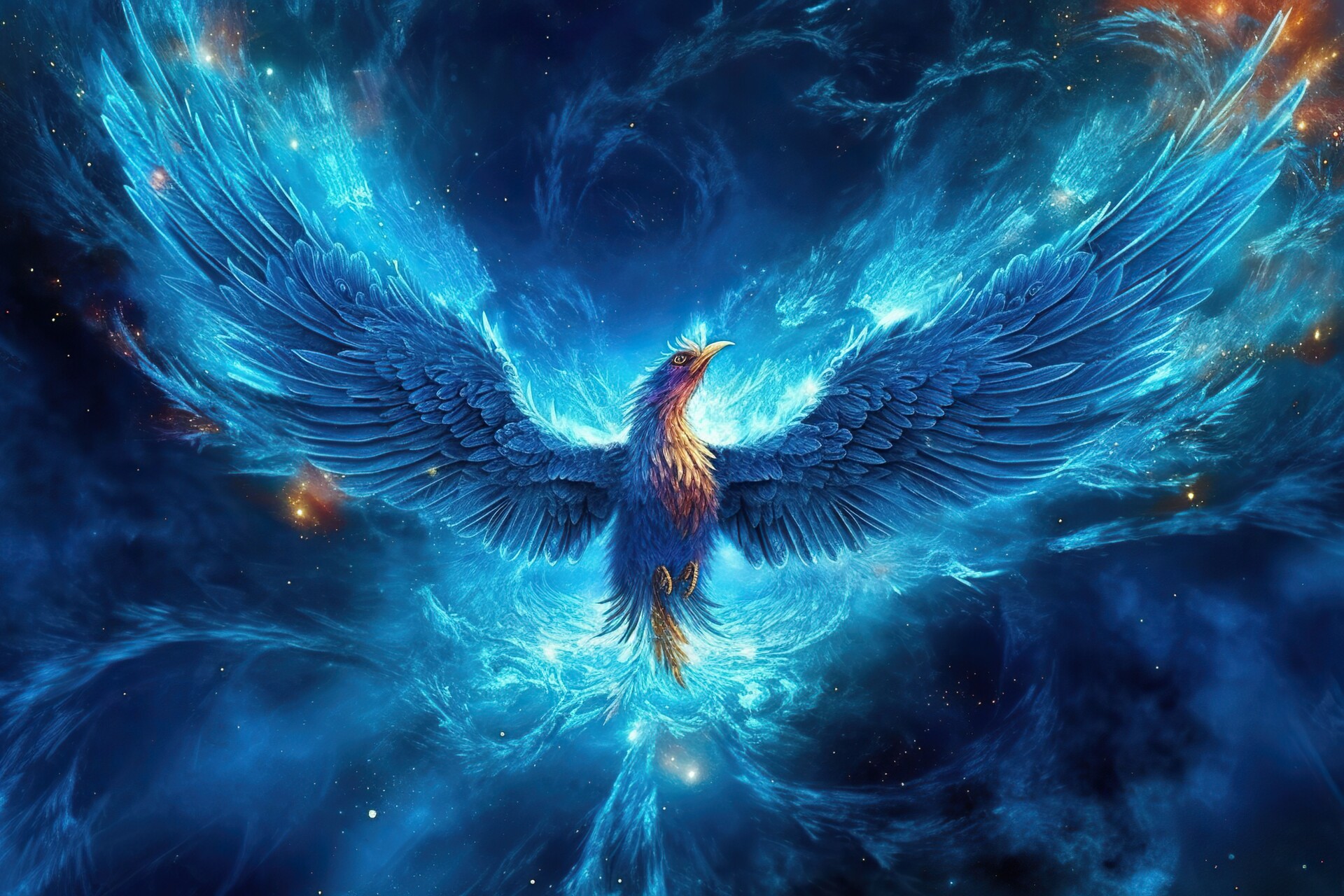 ArtStation - Blue Phoenix