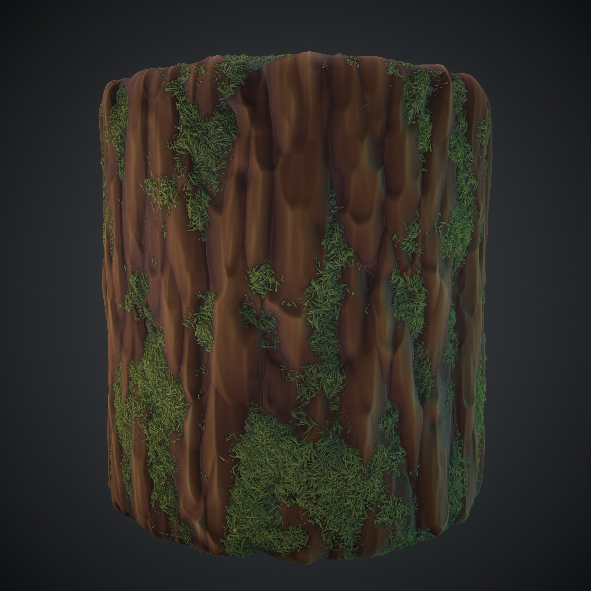 ArtStation - Substance Designer | Stylized Tree Bark