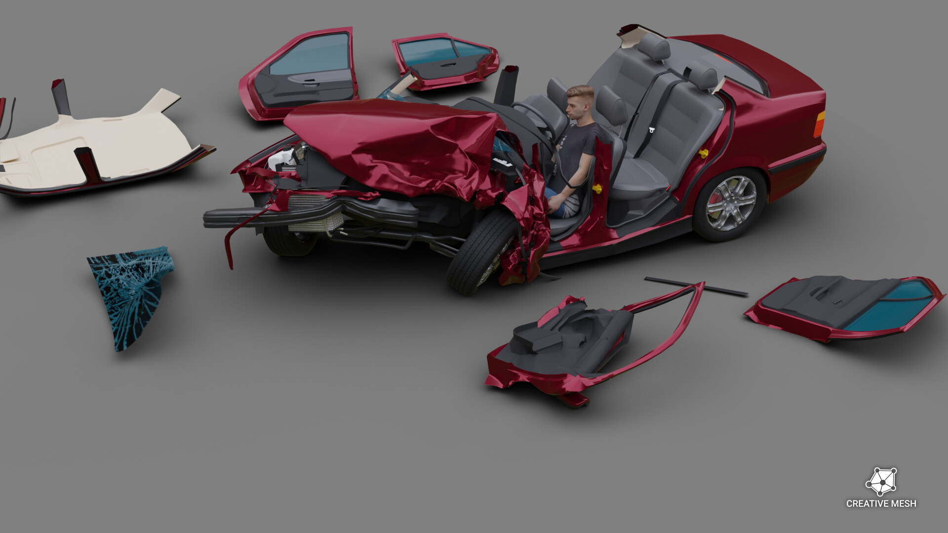 ArtStation FS22 Car Wrecks ArtStation FS22 Car Wrecks