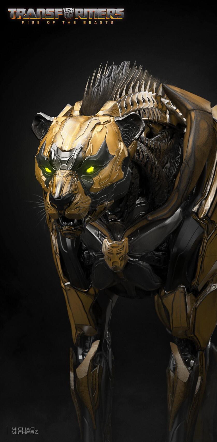 Michael Michera - Cheetor - The Mane Concept - "Transformers: Rise Of The Beasts"