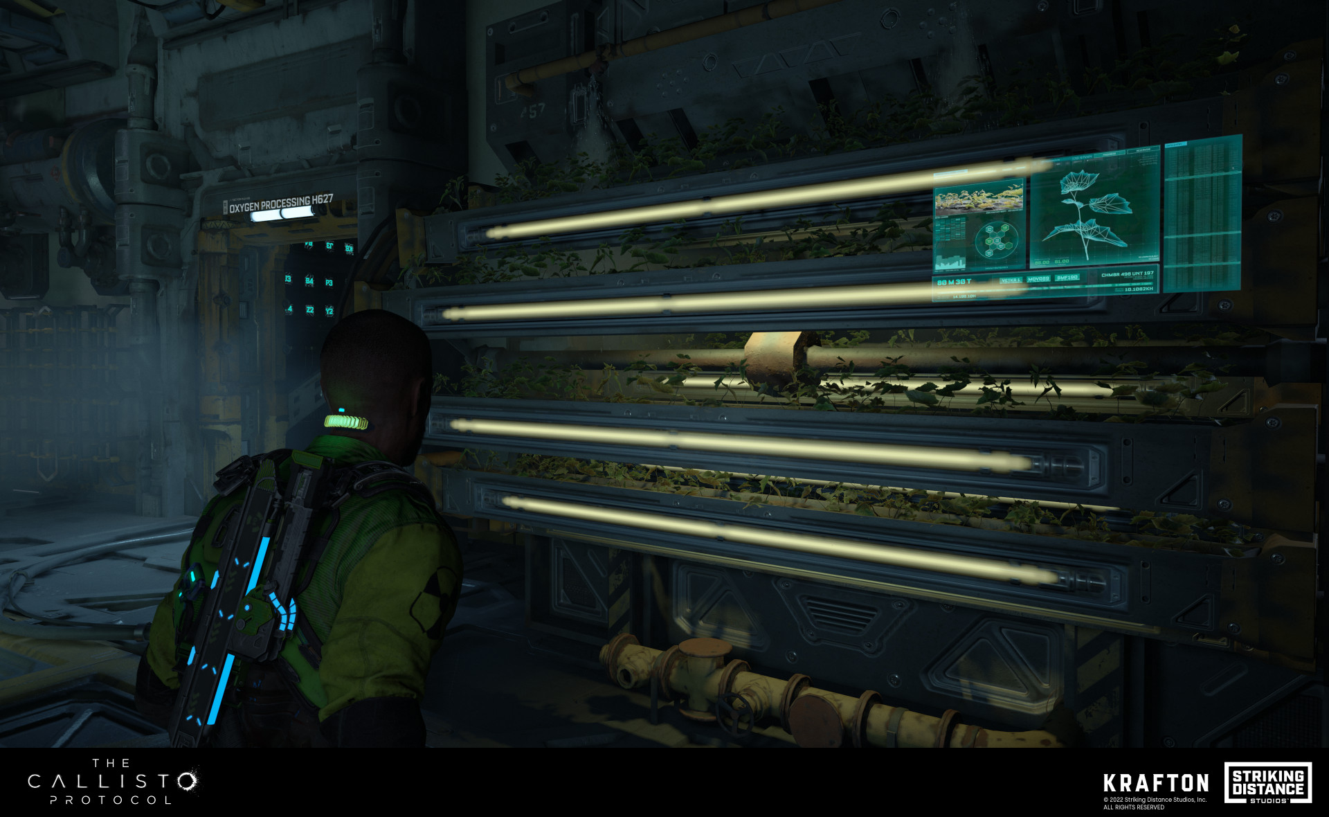 Created FUI art screen for hydroponics.