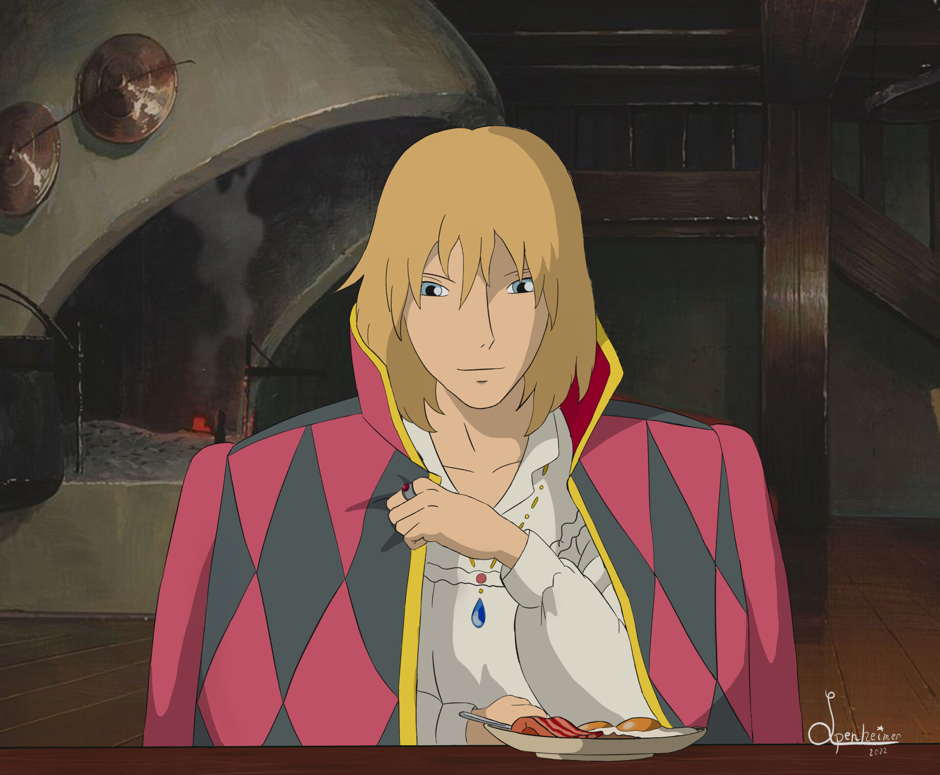 ArtStation Howl from Howls Moving Castle