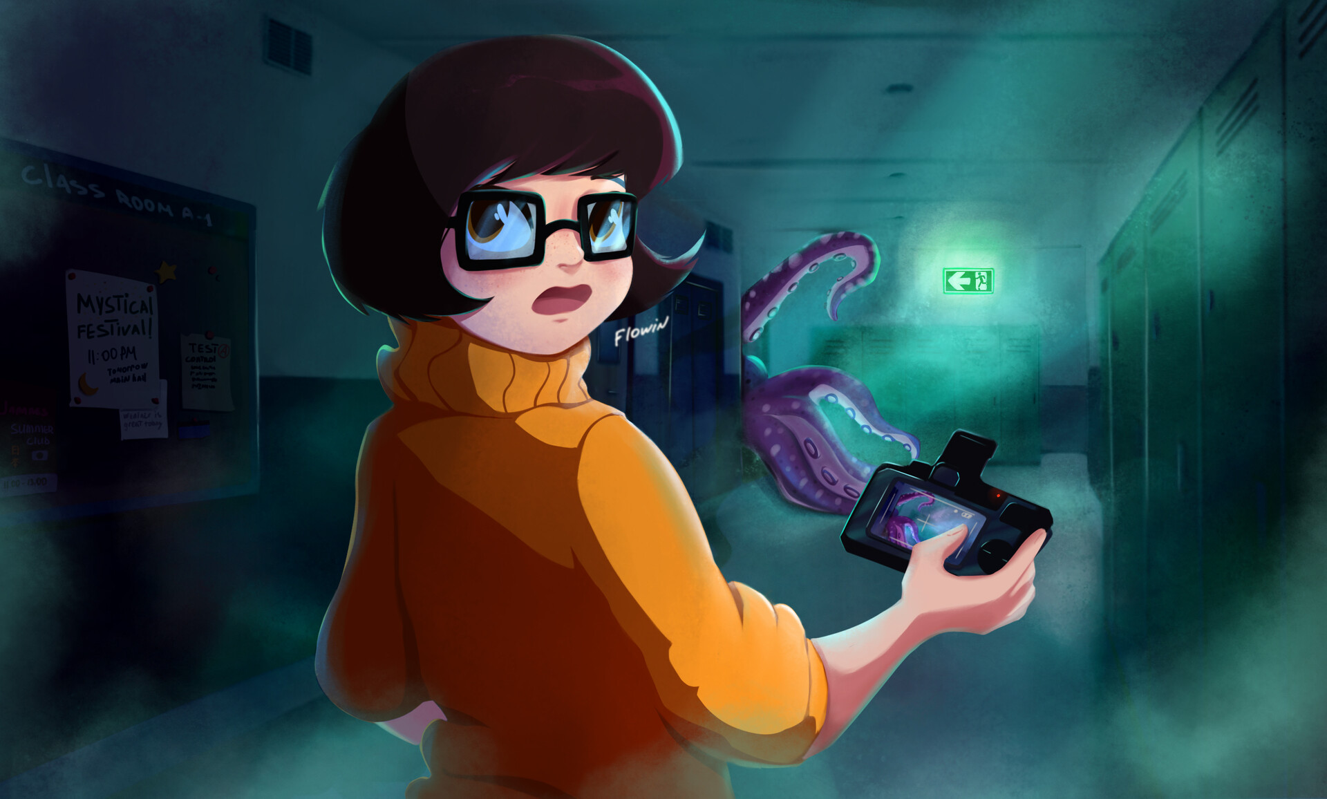 ArtStation - Velma and Monster Fanart