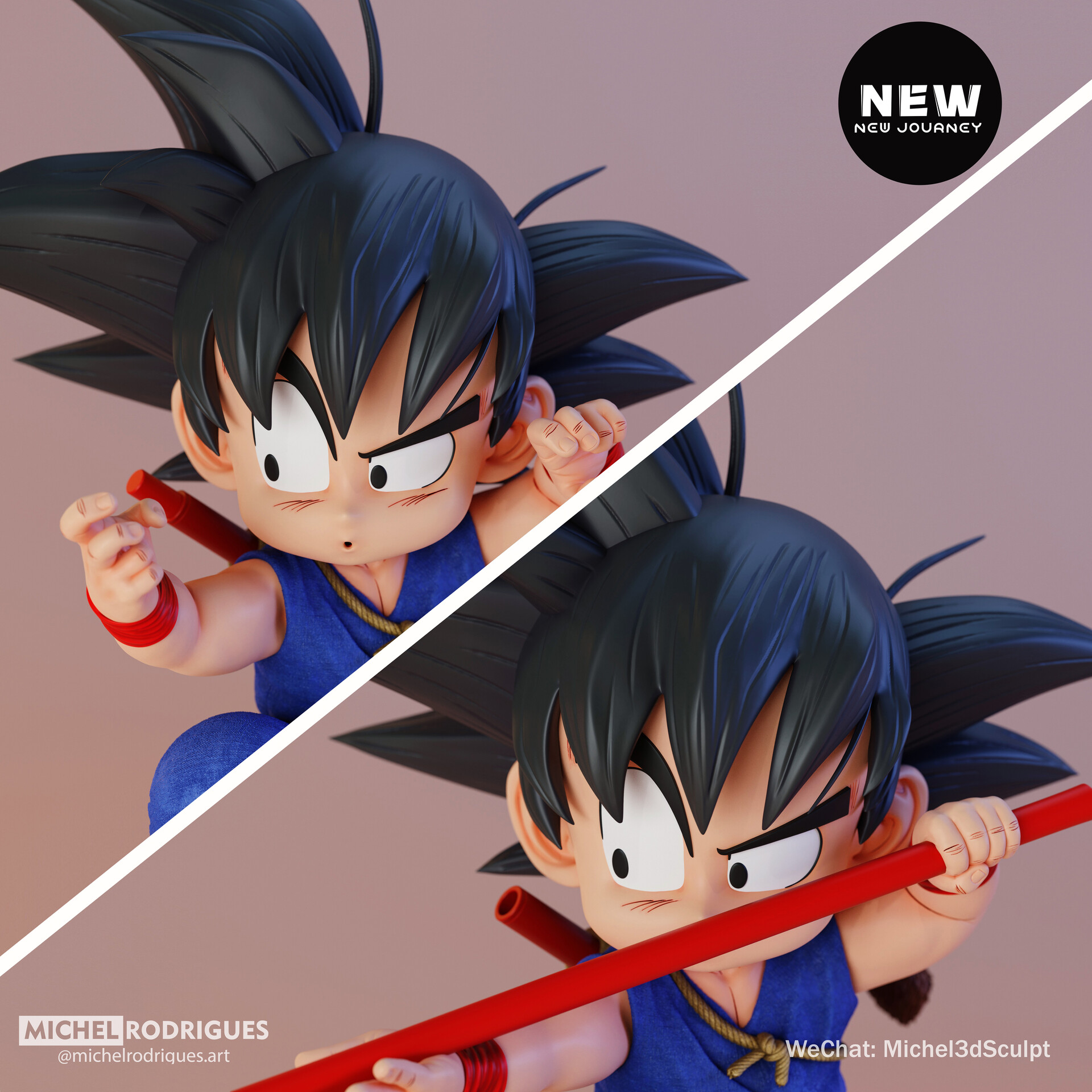 ArtStation Kid Goku FanArt Dragon Ball artstation-kid-goku-fanart-dragon-ball