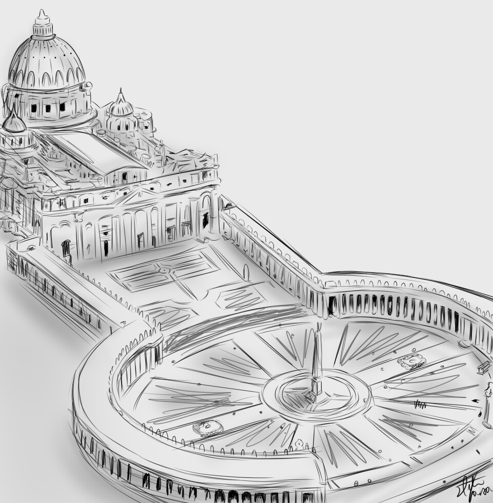 2,868 Vatican Drawing Images, Stock Photos & Vectors | Shutterstock