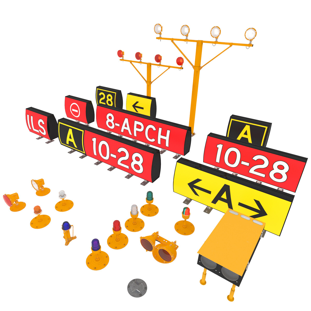 What Do All Those Signs at the Airport Runway Mean? : r/aviation, image size:1200x1200