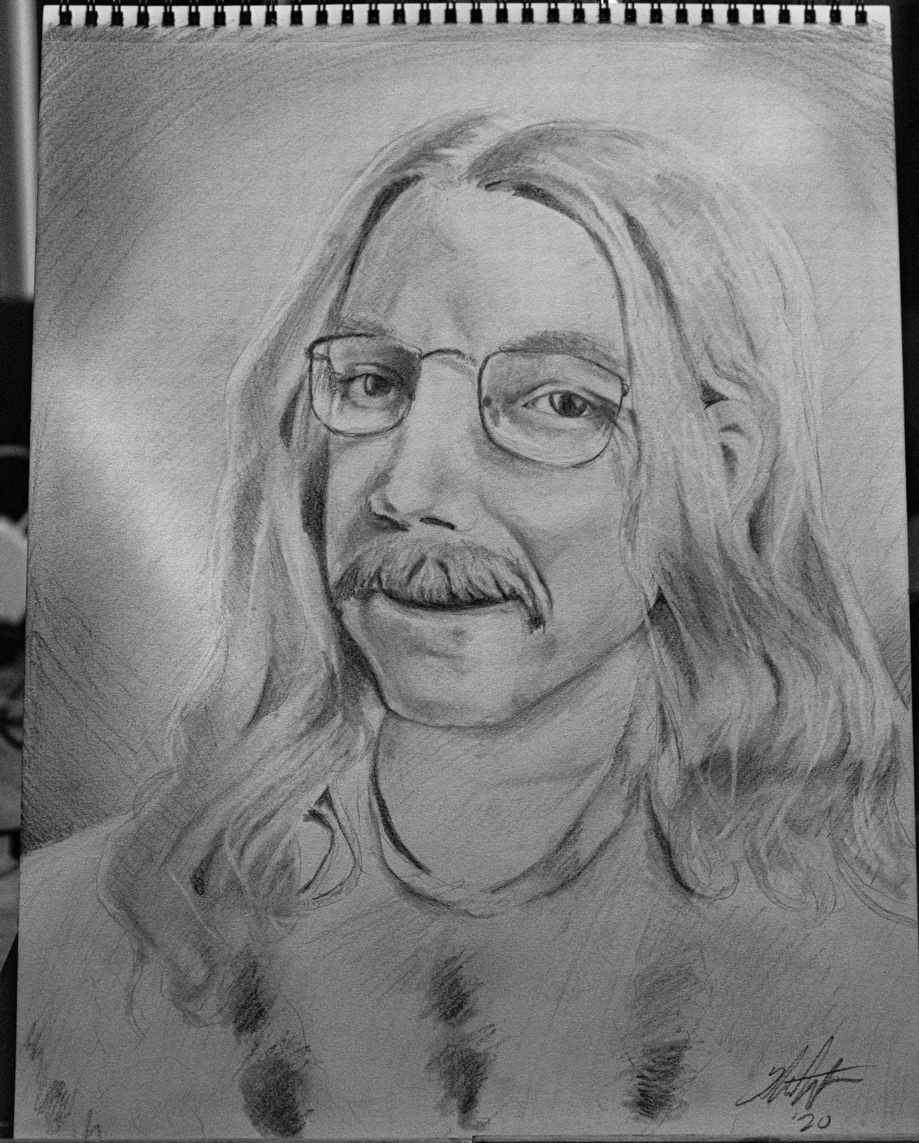 Portrait of my Uncle, in memory.