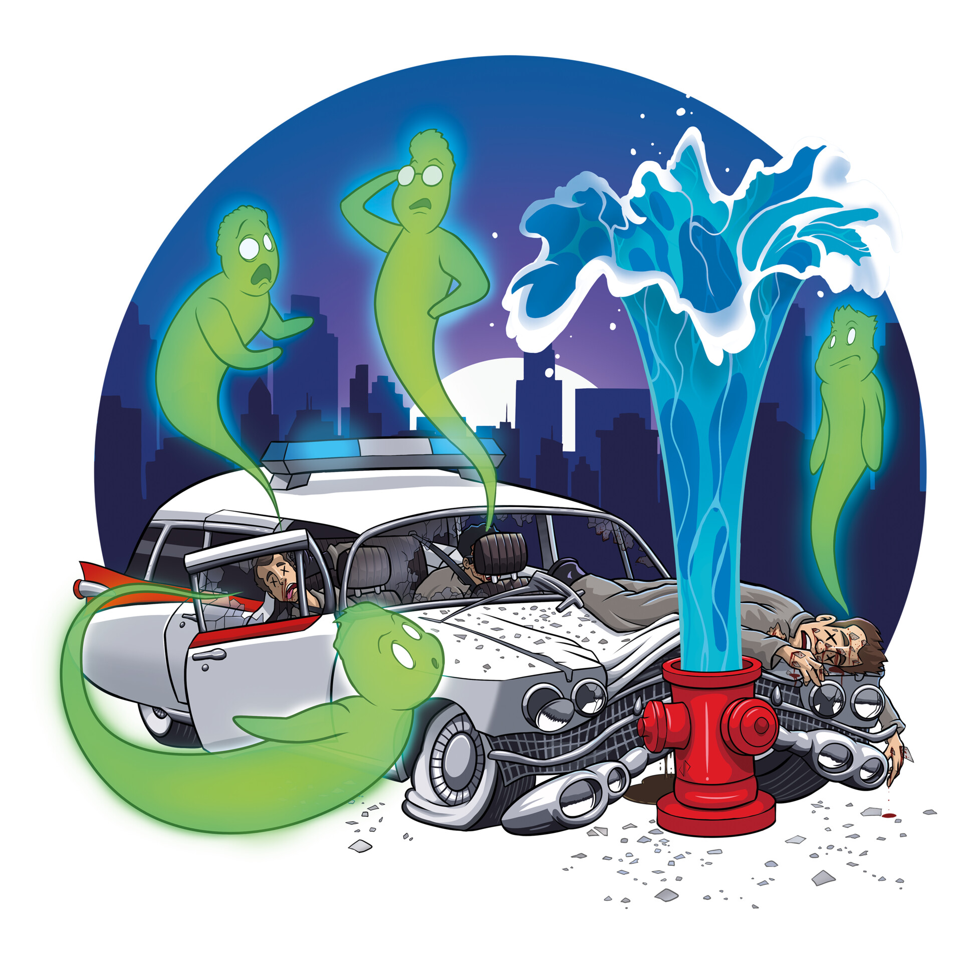 Artstation Tribute Illustration Ghostbusters