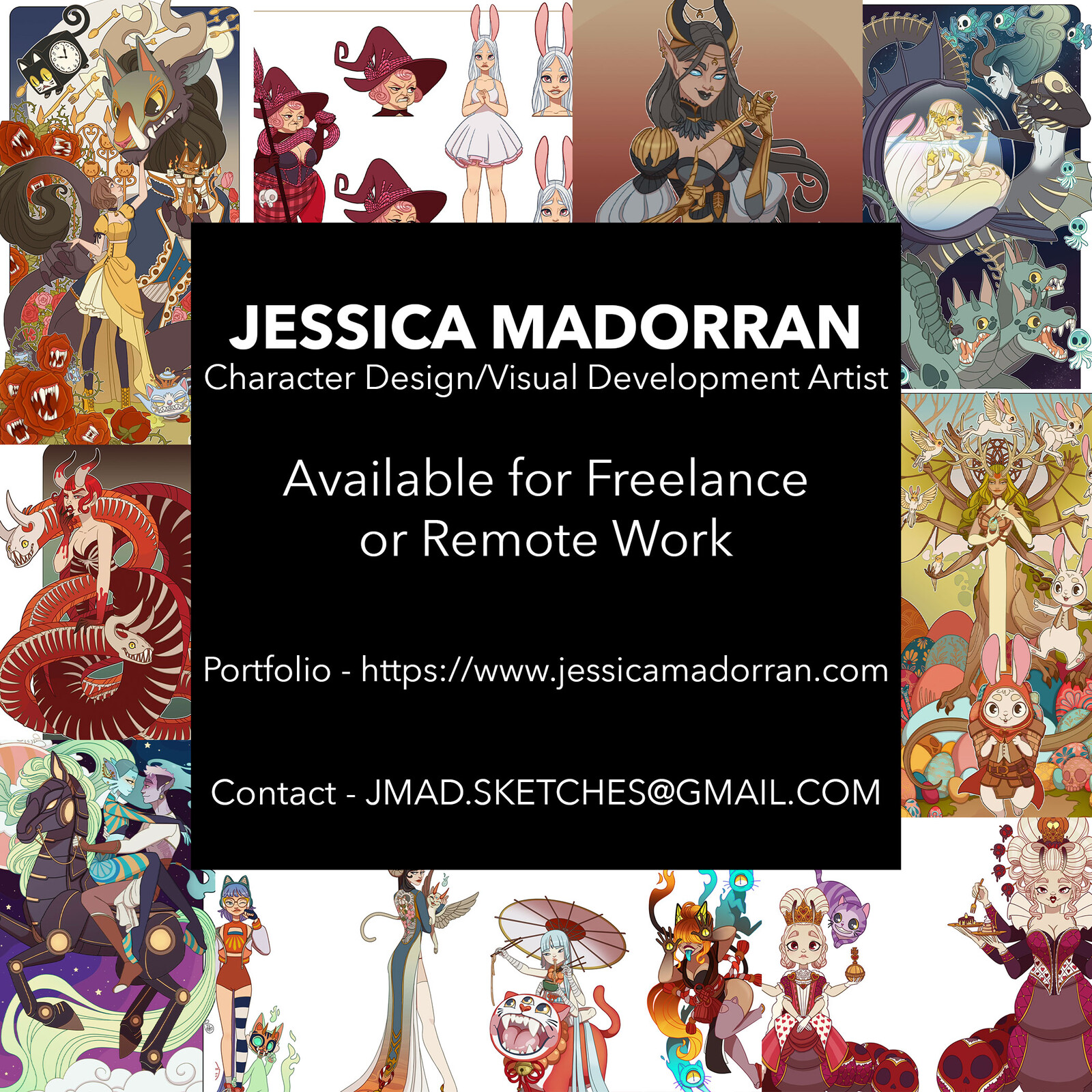 Character Design/Visual Development Artist - Jessica Madorran