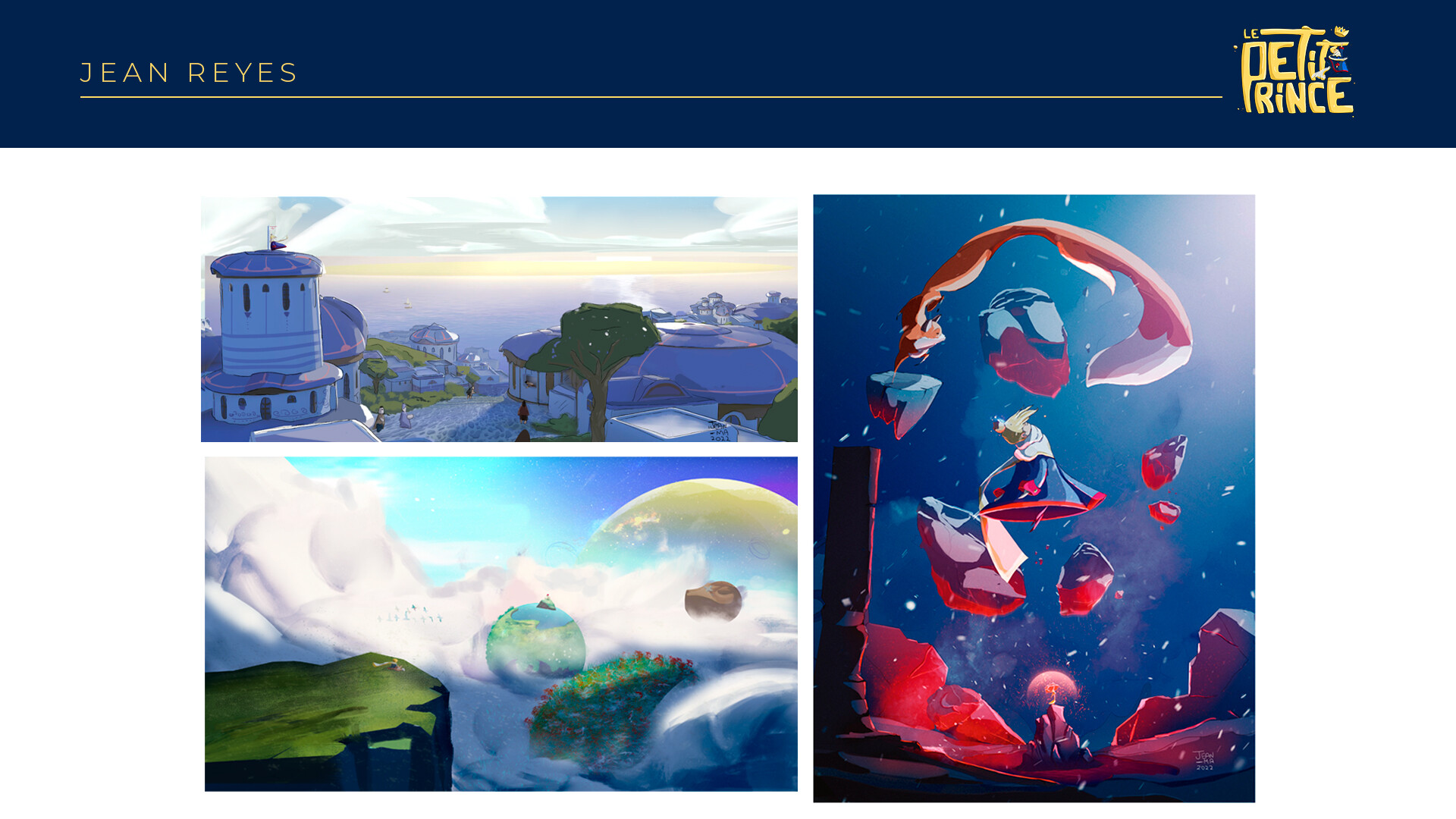 Jean Reyes Parra - The Little Prince Visual Development