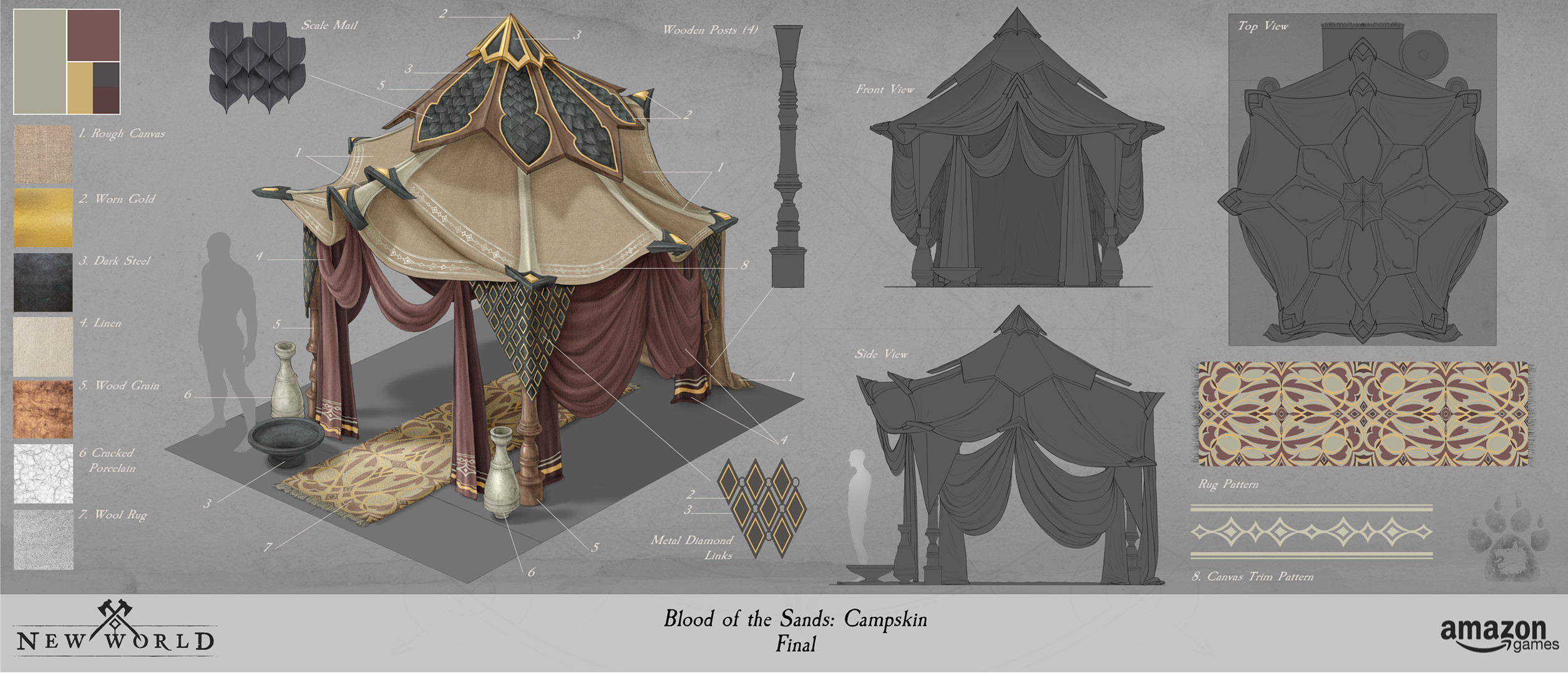 Blood of the Sands: Camp Skin